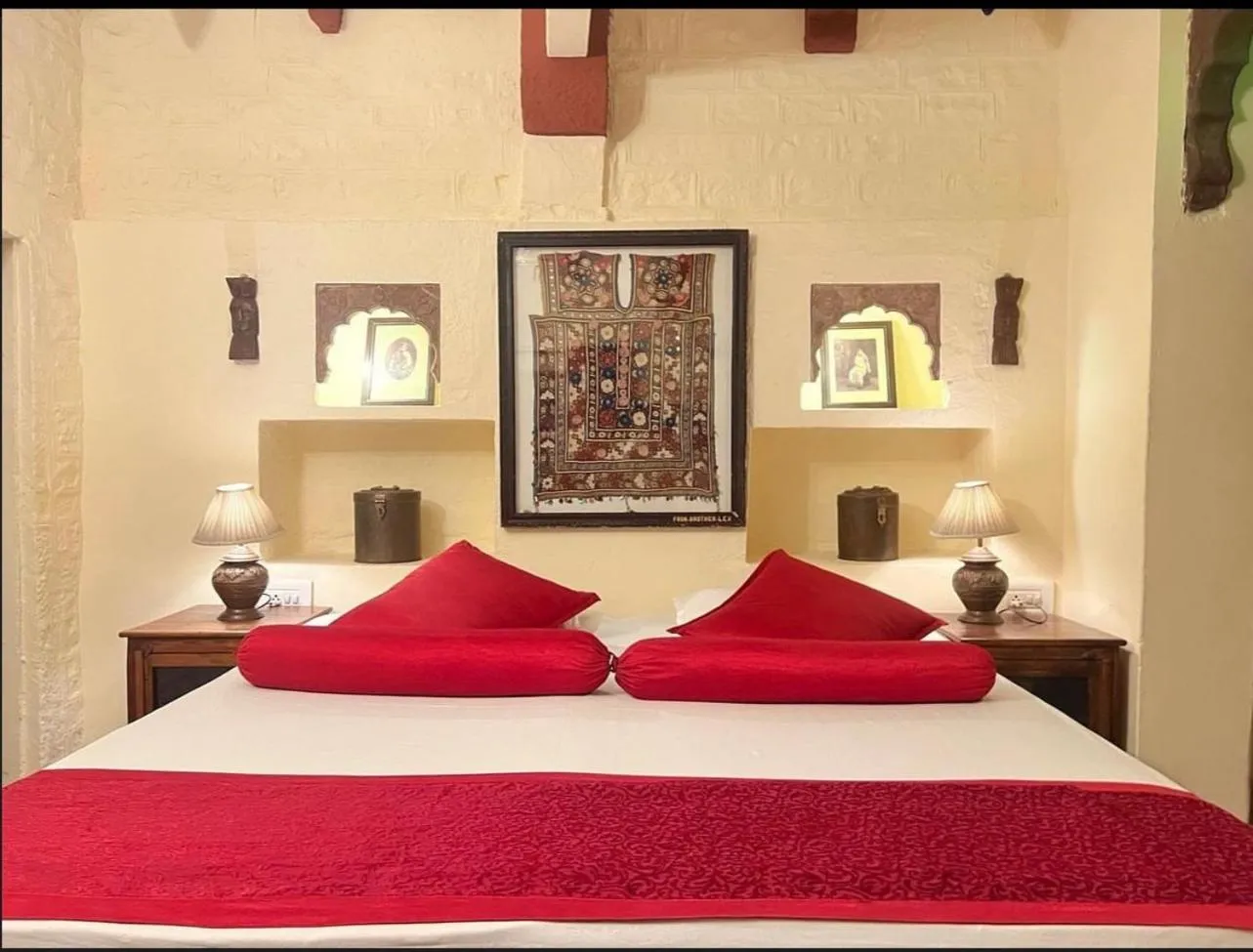 Bedroom, Bed in Juna Mahal Boutique Home Stay