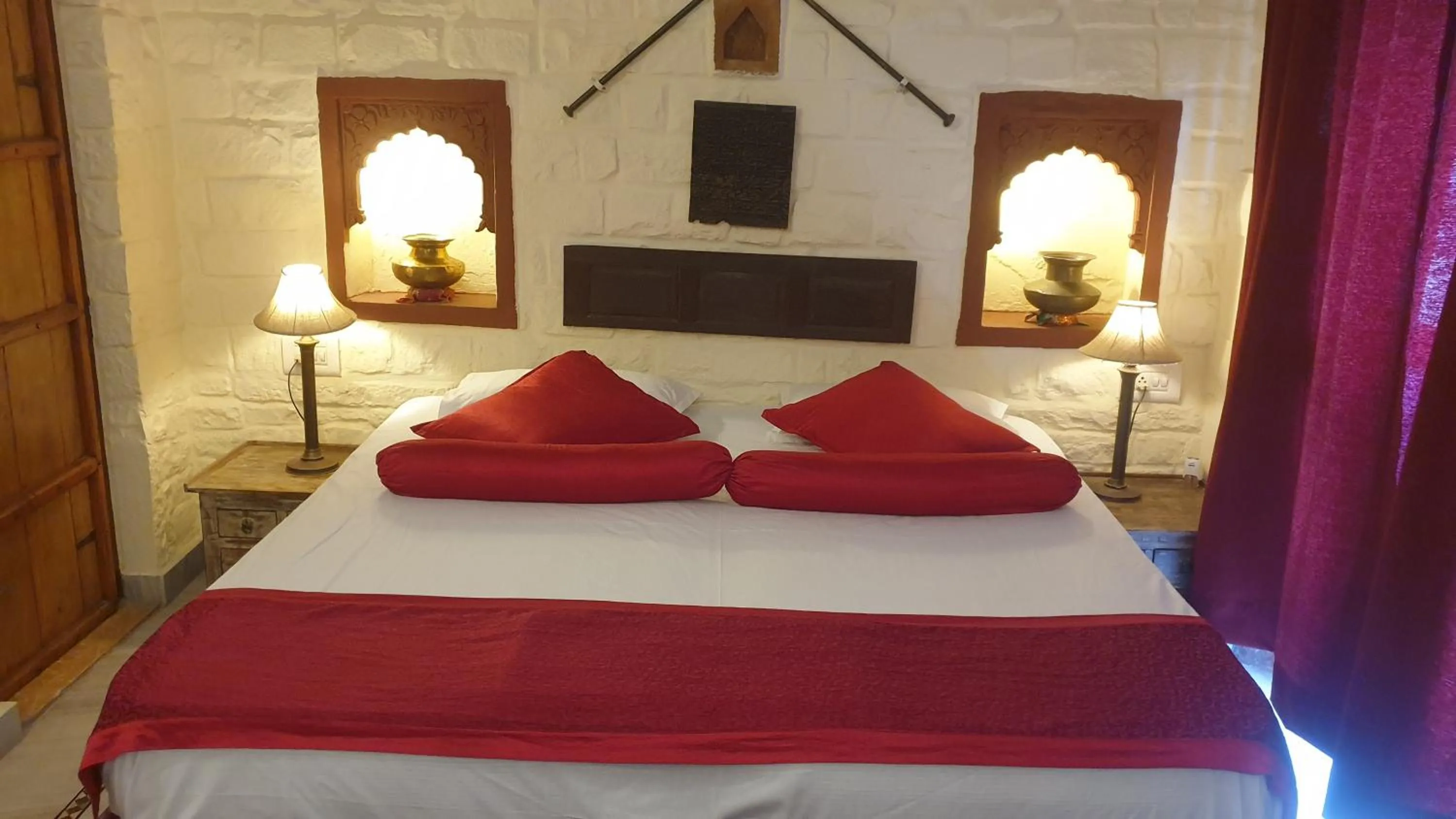 Bedroom, Bed in Juna Mahal Boutique Home Stay