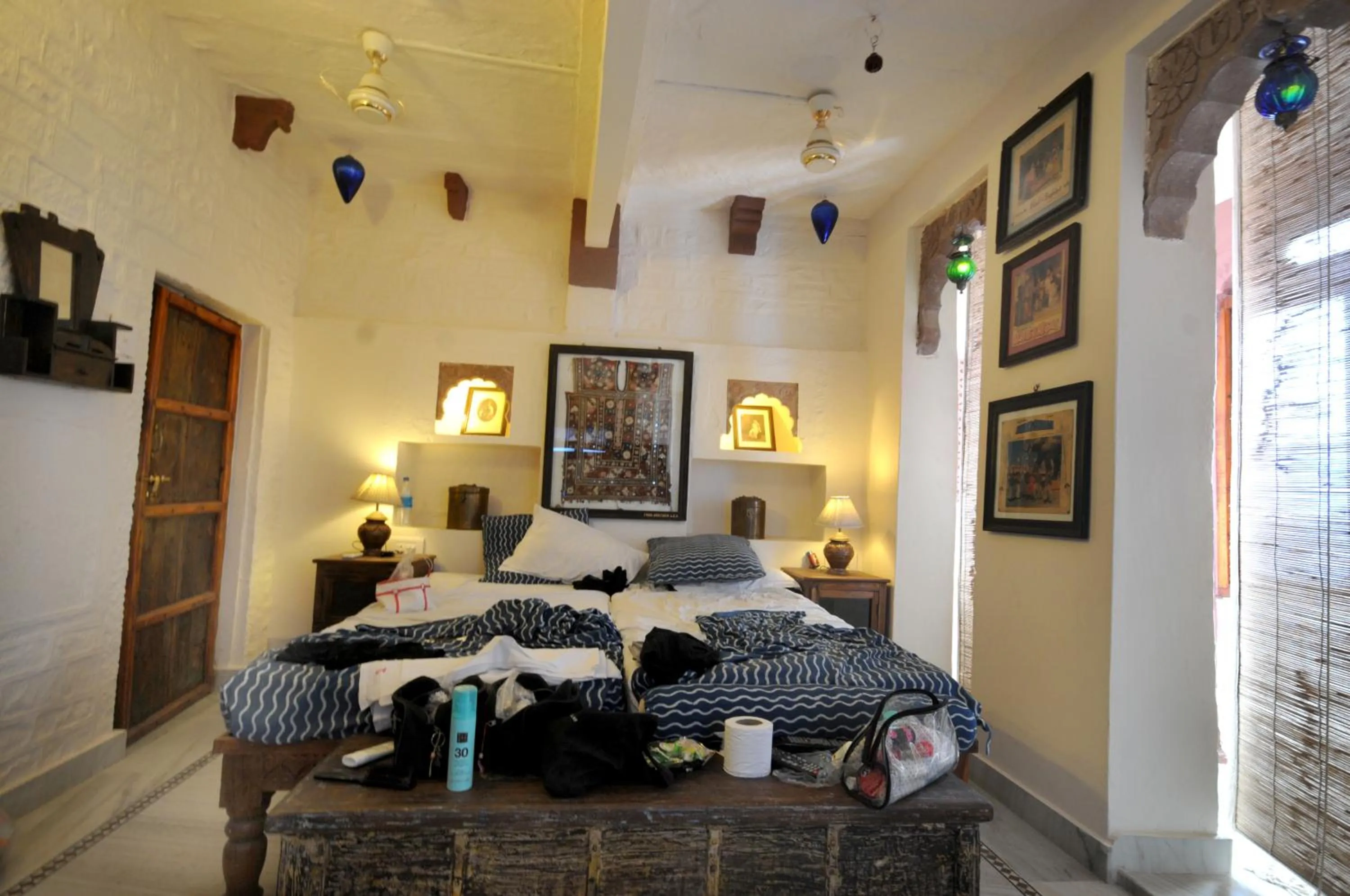 Bedroom, Bed in Juna Mahal Boutique Home Stay