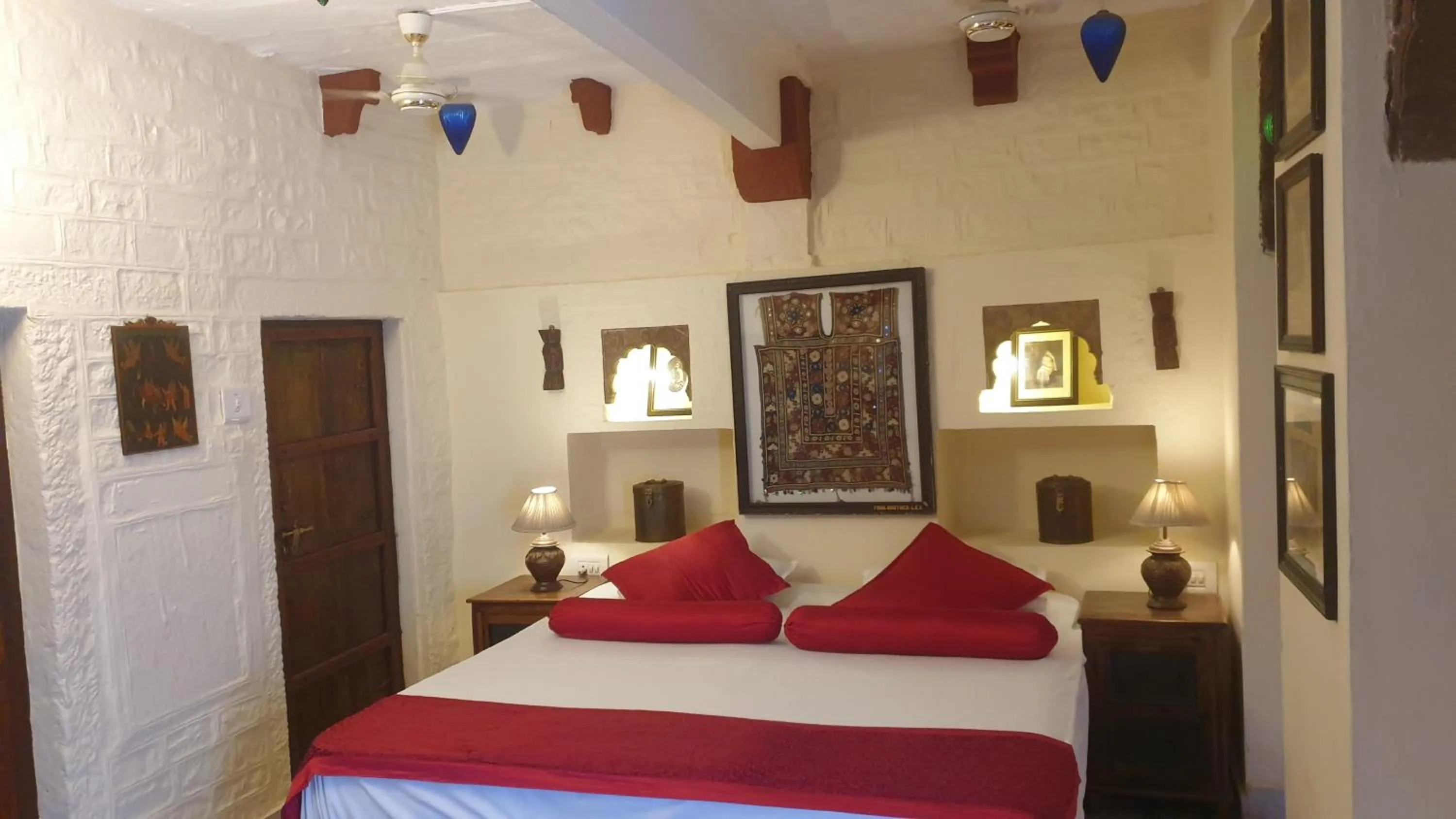 Bedroom, Bed in Juna Mahal Boutique Home Stay