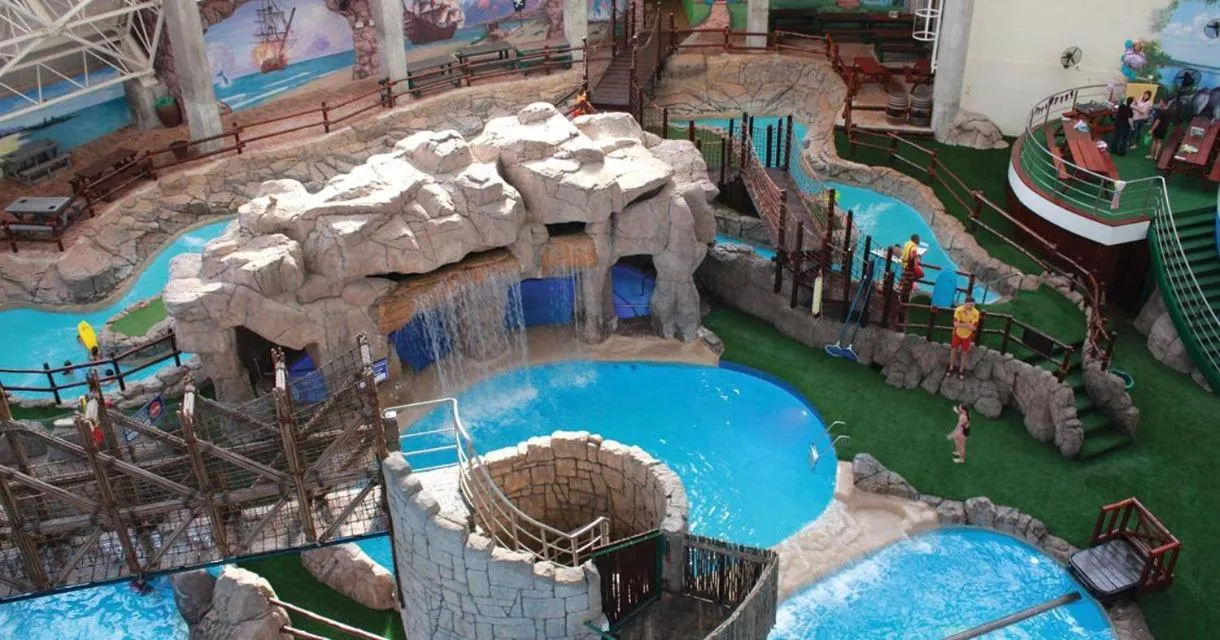 Aqua park in Twins Guest House Astoni