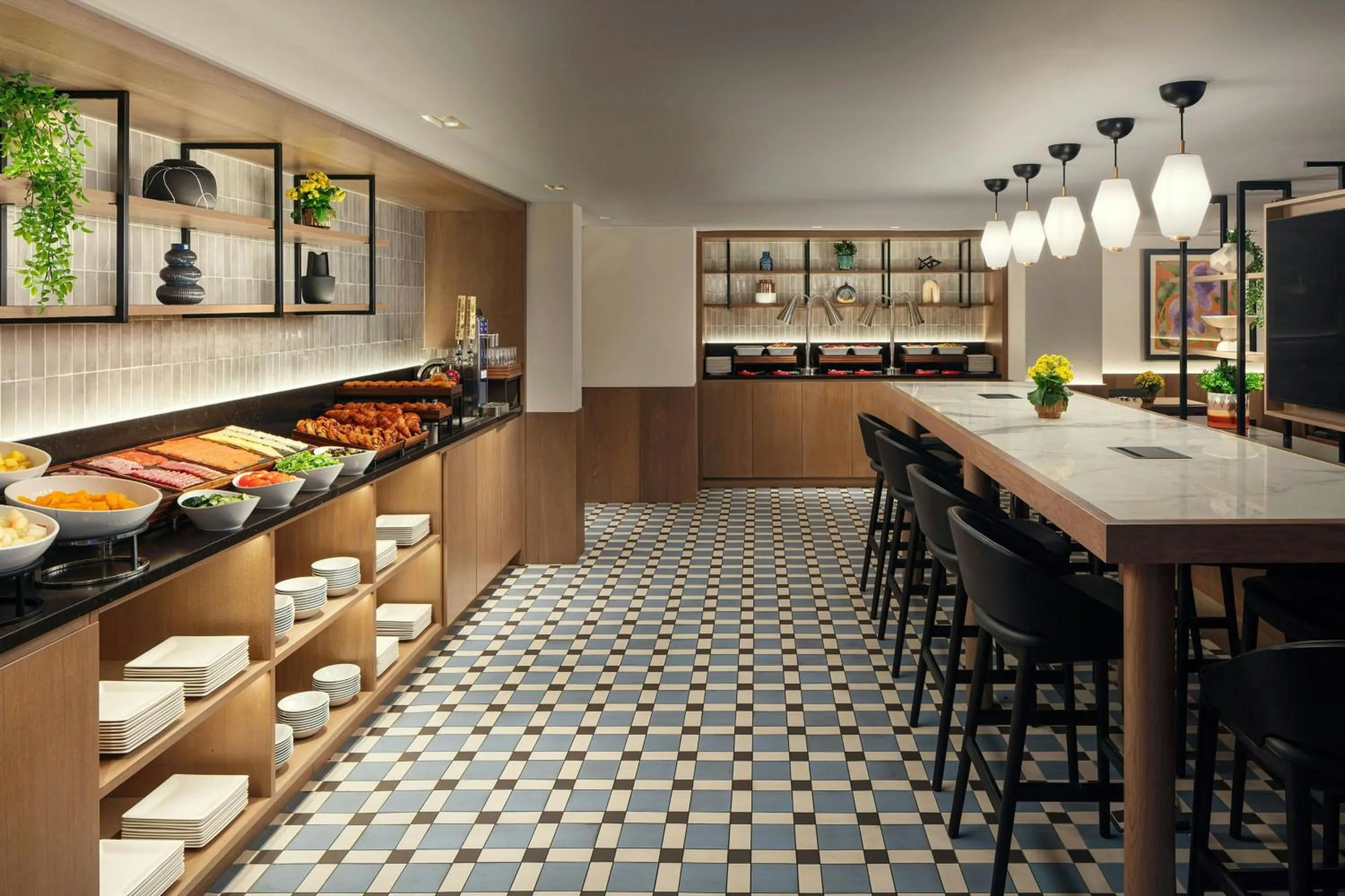 Lounge or bar in London Marriott Hotel Grosvenor Square