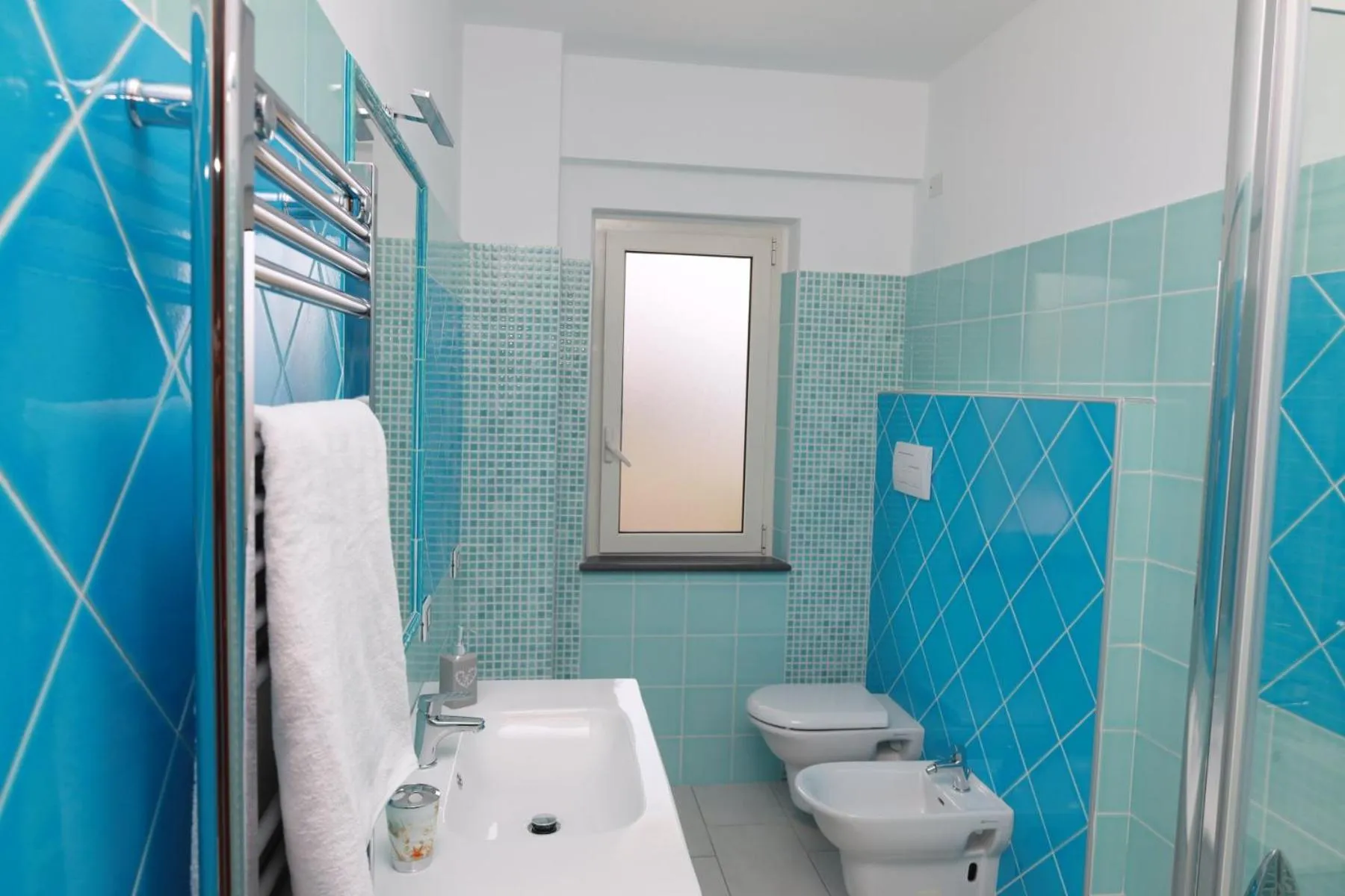 Bathroom in B&B Torre Nave