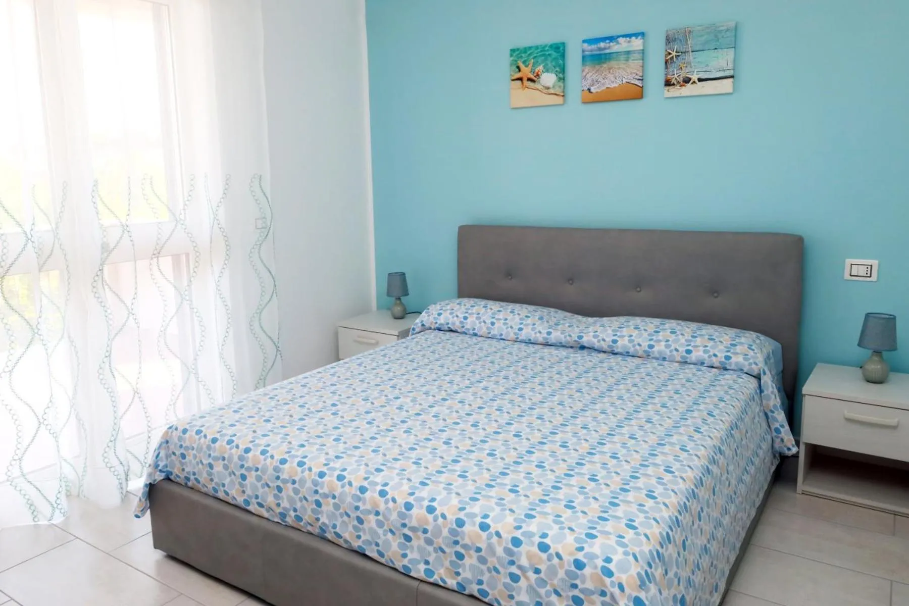 Bedroom, Bed in B&B Torre Nave