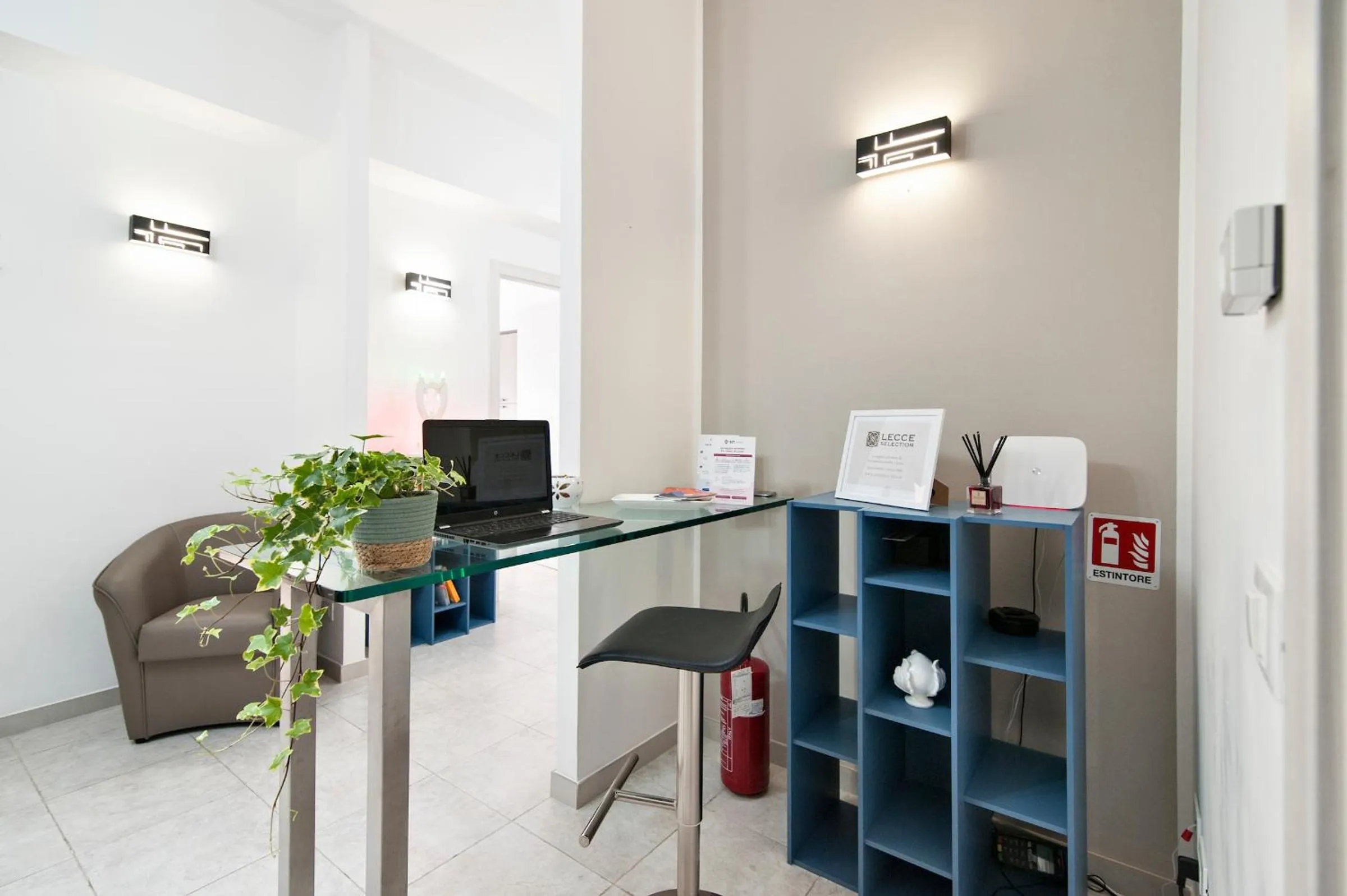 Lobby or reception in B&B Kalurya - Lecce Selection
