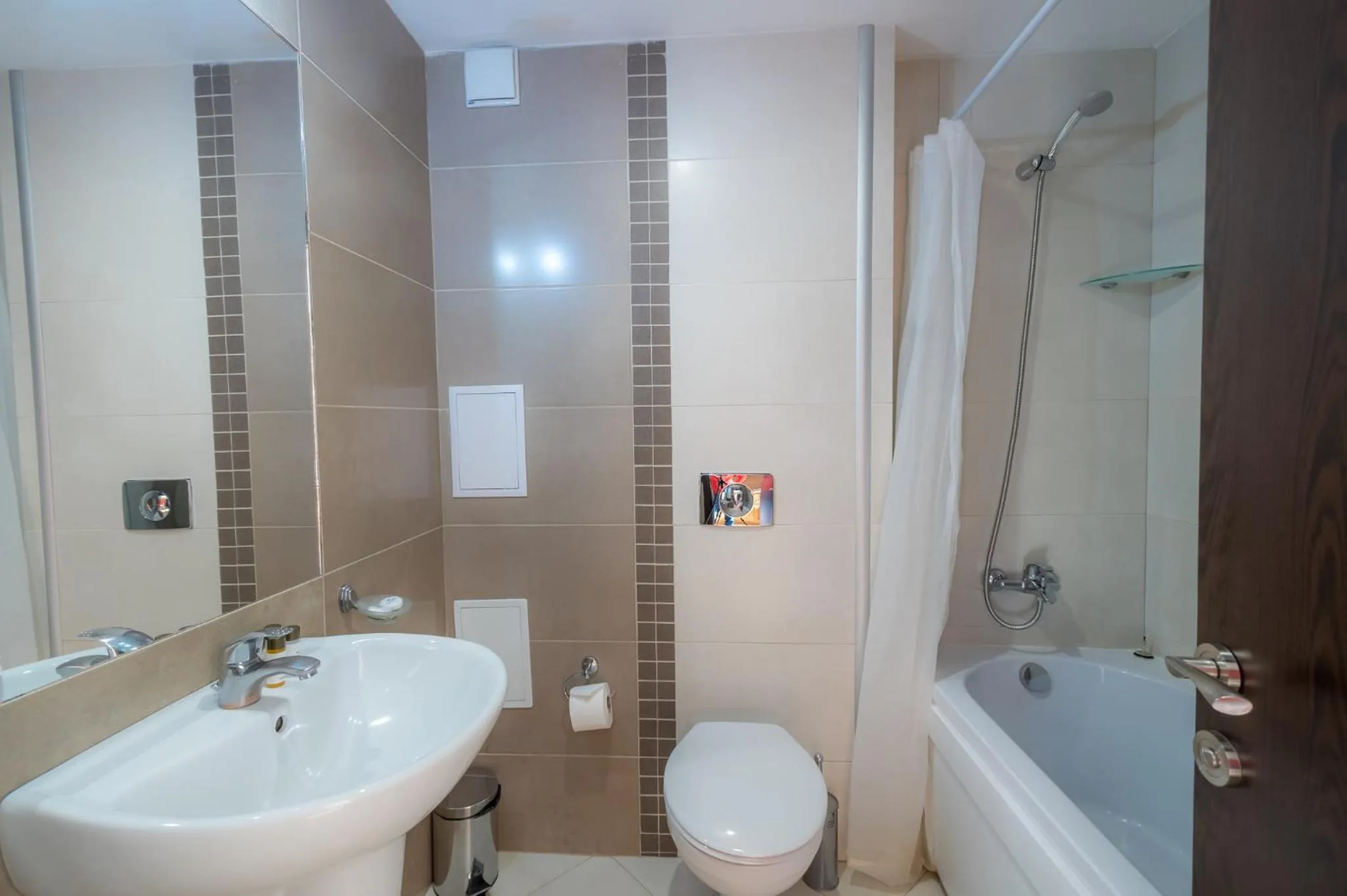 Shower in Cornelia Deluxe Residence