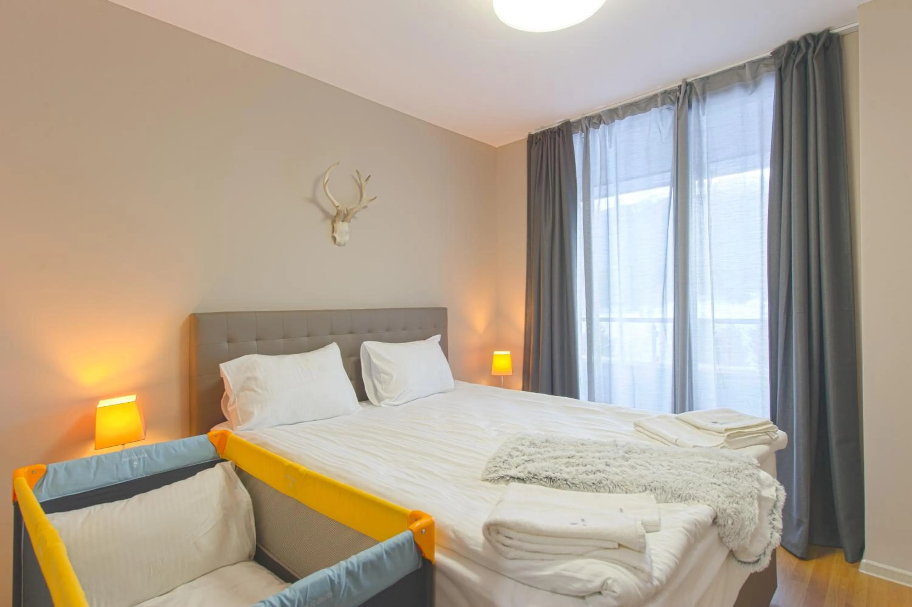 Bed in Cornelia Deluxe Residence