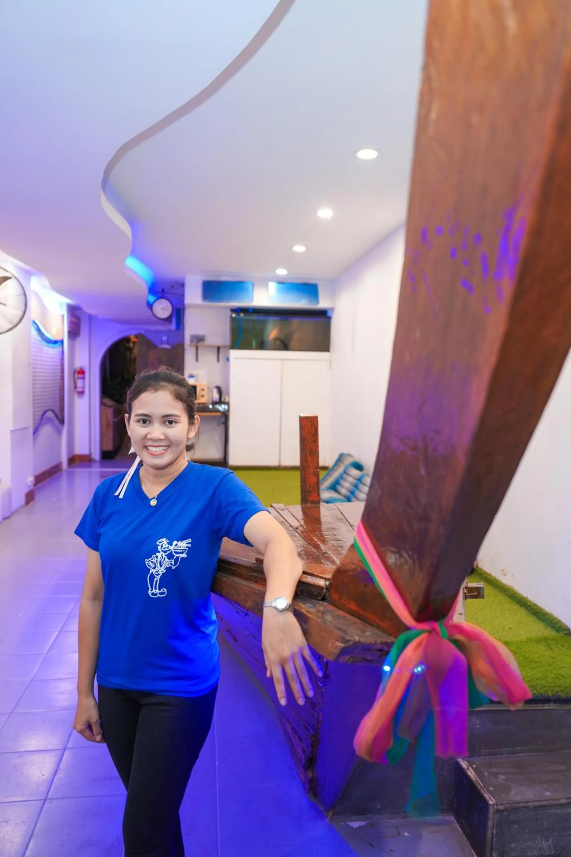 Staff in Baan Kamala Backpacker