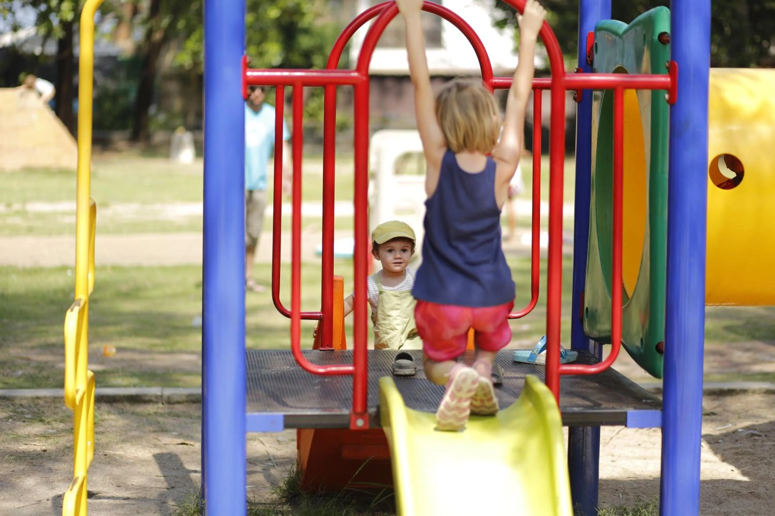 Children play ground in Baan Kamala Backpacker