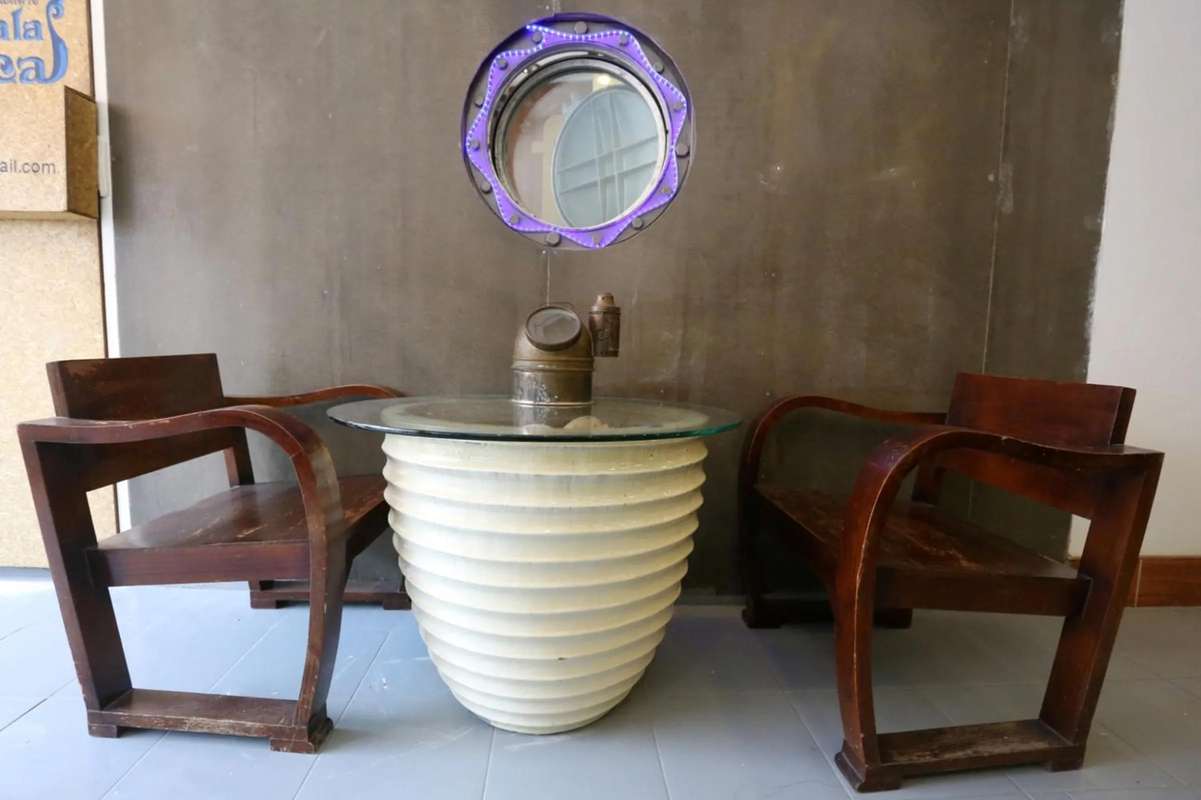 Lobby or reception in Baan Kamala Backpacker