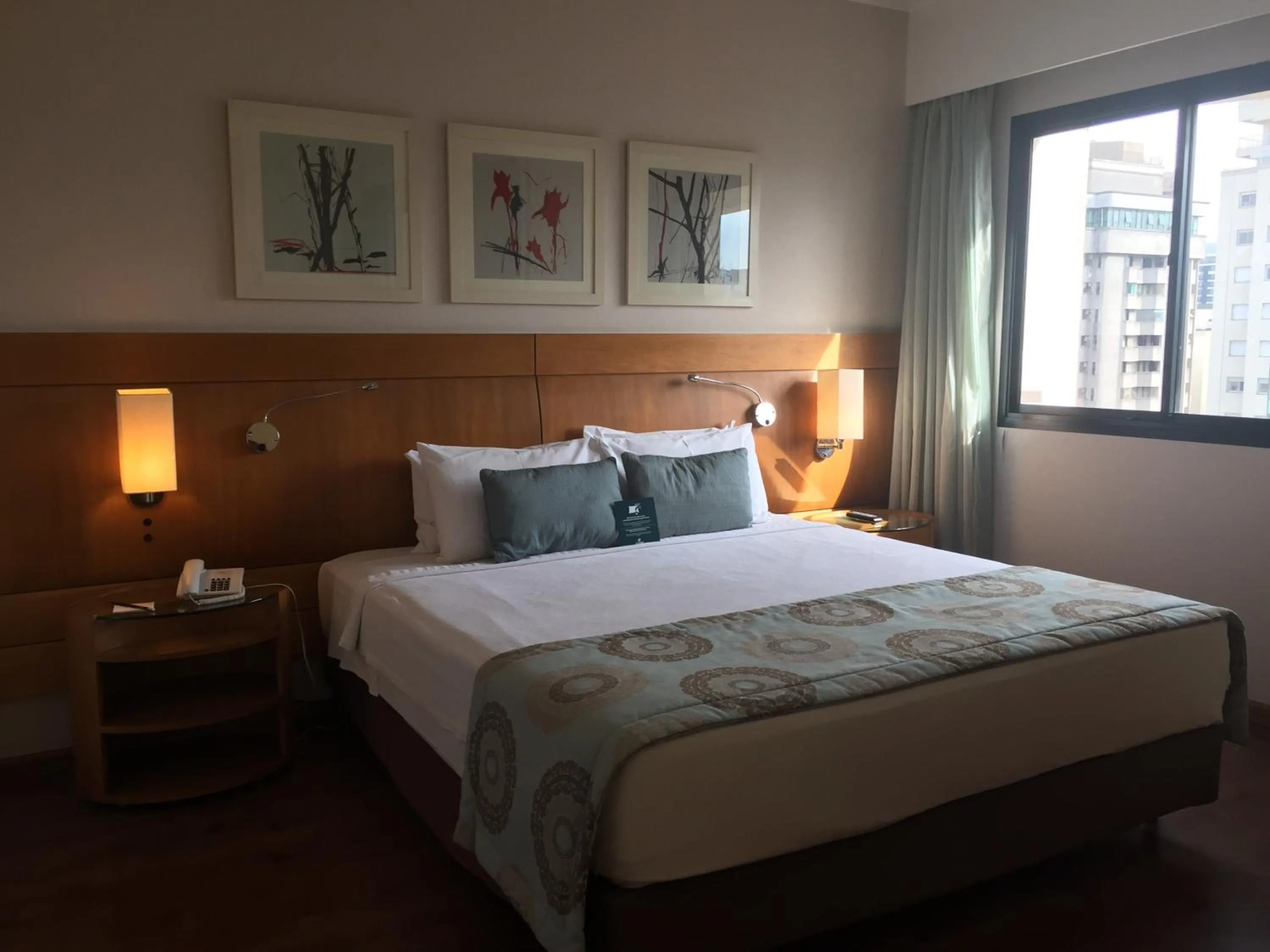 Bed in Flat Luxo Moema