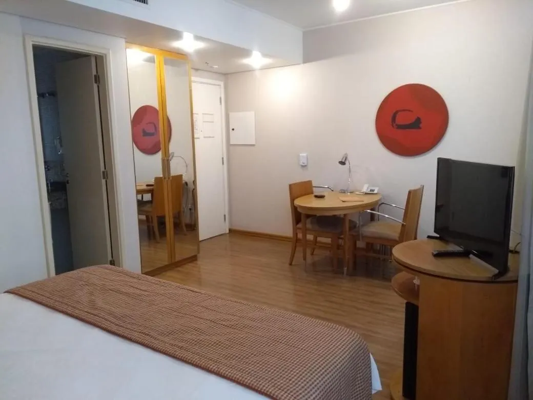 Bed in Flat Luxo Moema