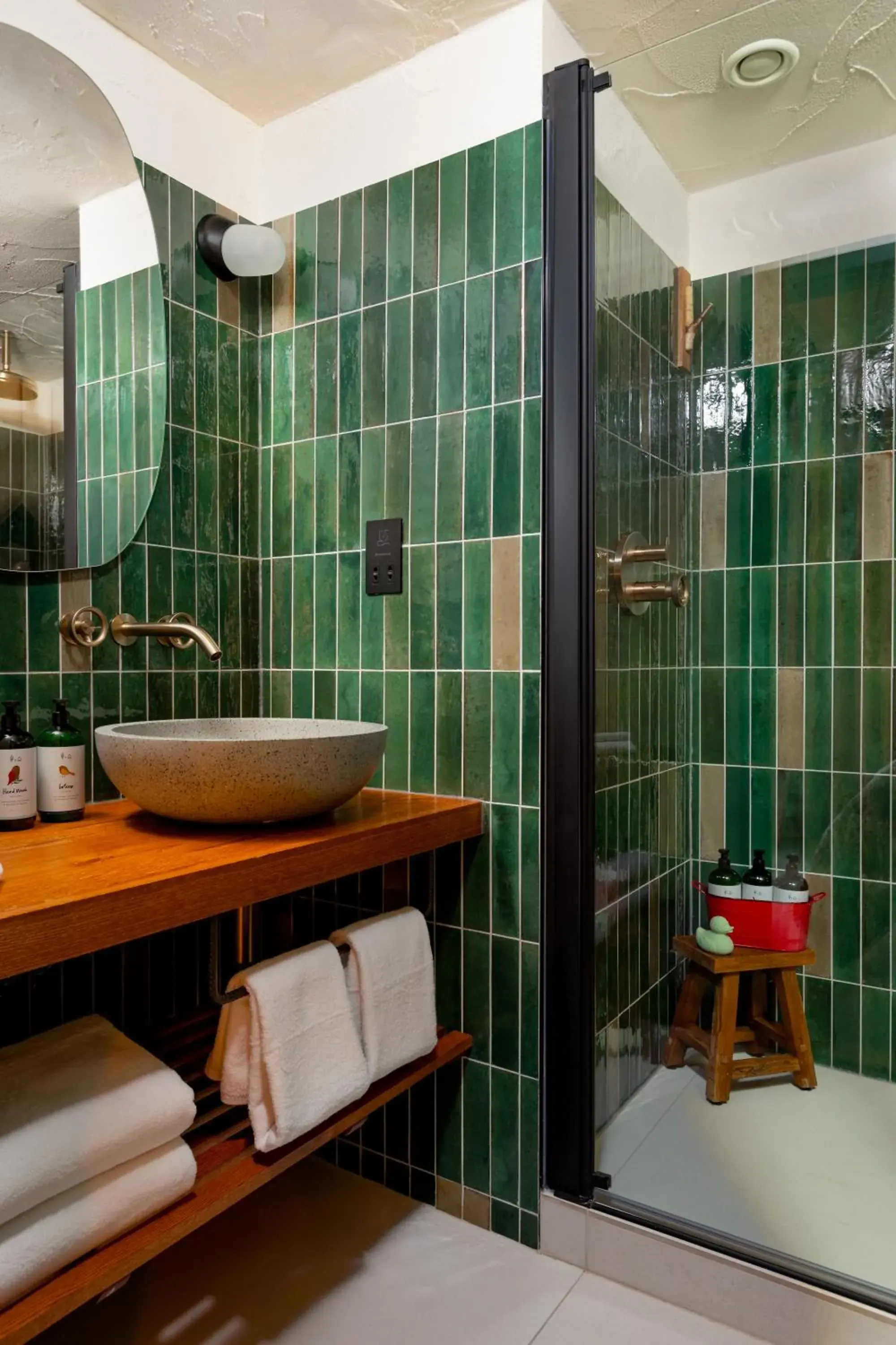 Bathroom in Treehouse Hotel Manchester Bathroom in Treehouse Hotel Manchester