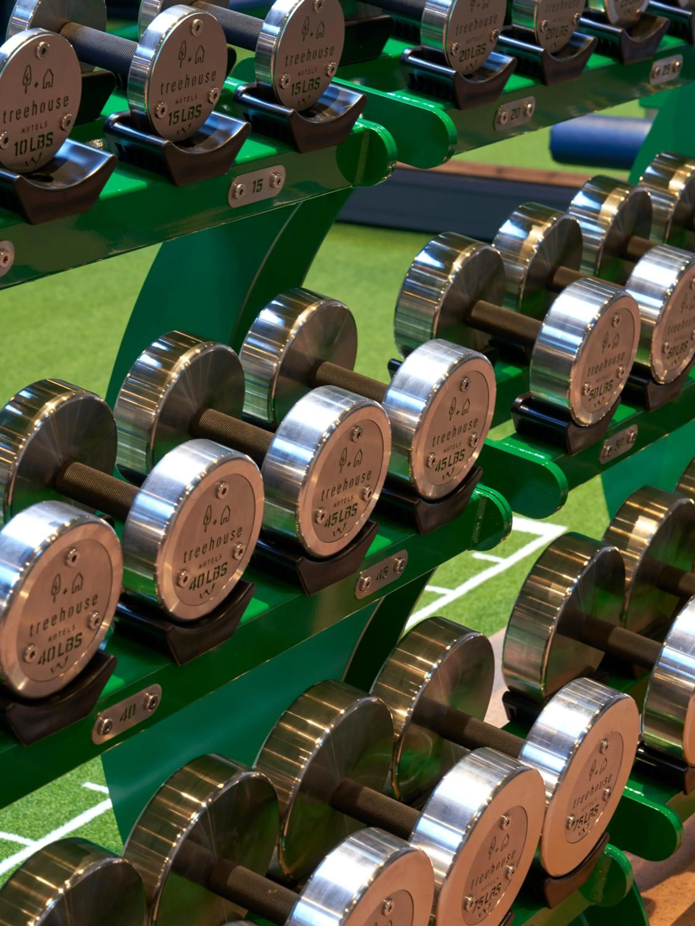 Fitness centre/facilities in Treehouse Hotel Manchester