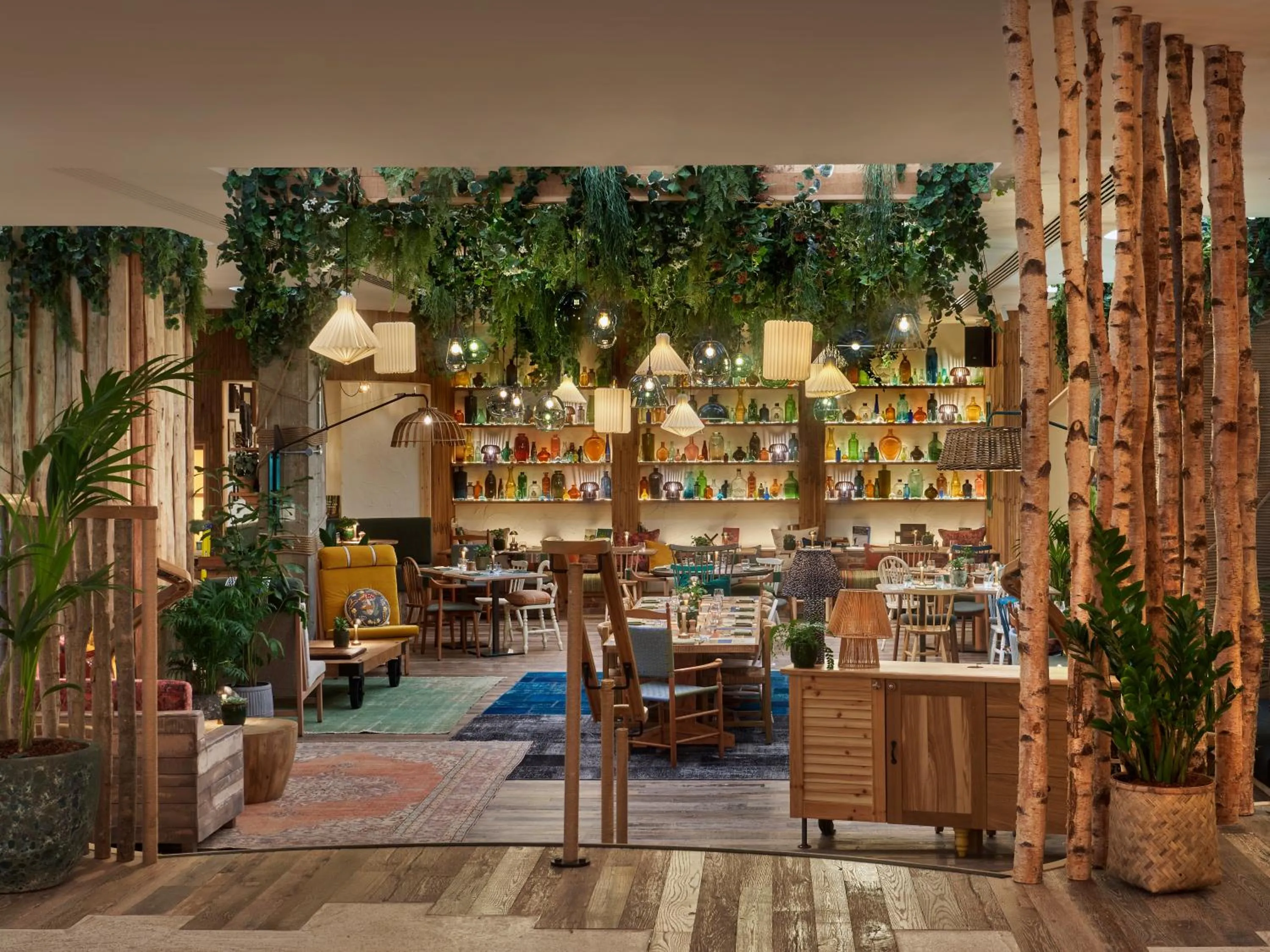 Restaurant/places to eat in Treehouse Hotel Manchester