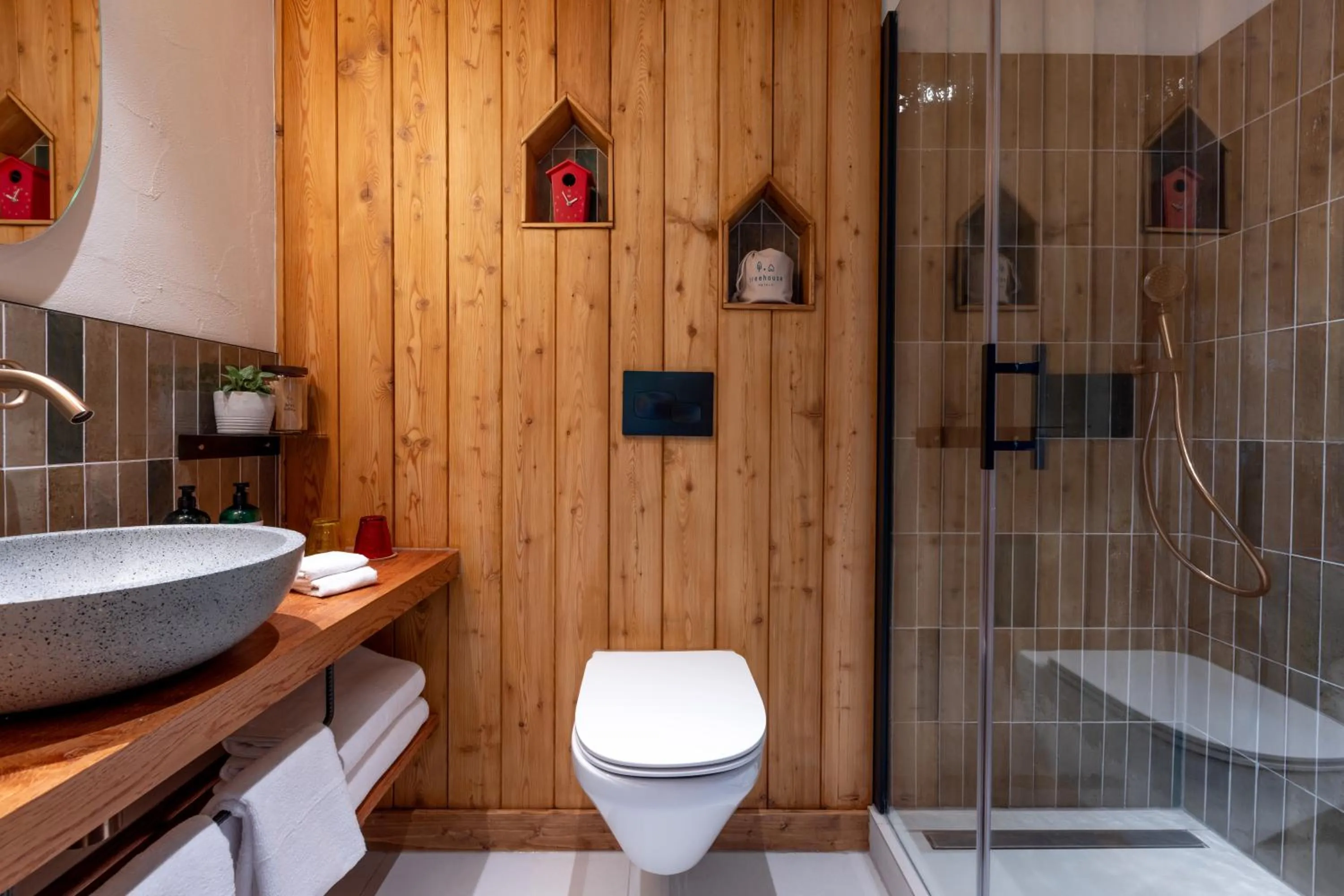Bathroom in Treehouse Hotel Manchester