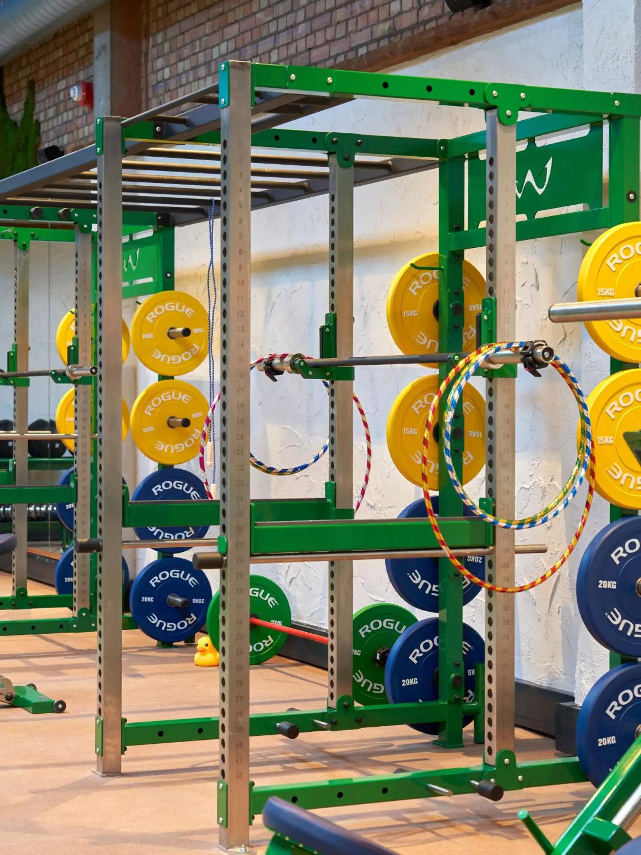 Fitness centre/facilities in Treehouse Hotel Manchester Fitness centre/facilities in Treehouse Hotel Manchester