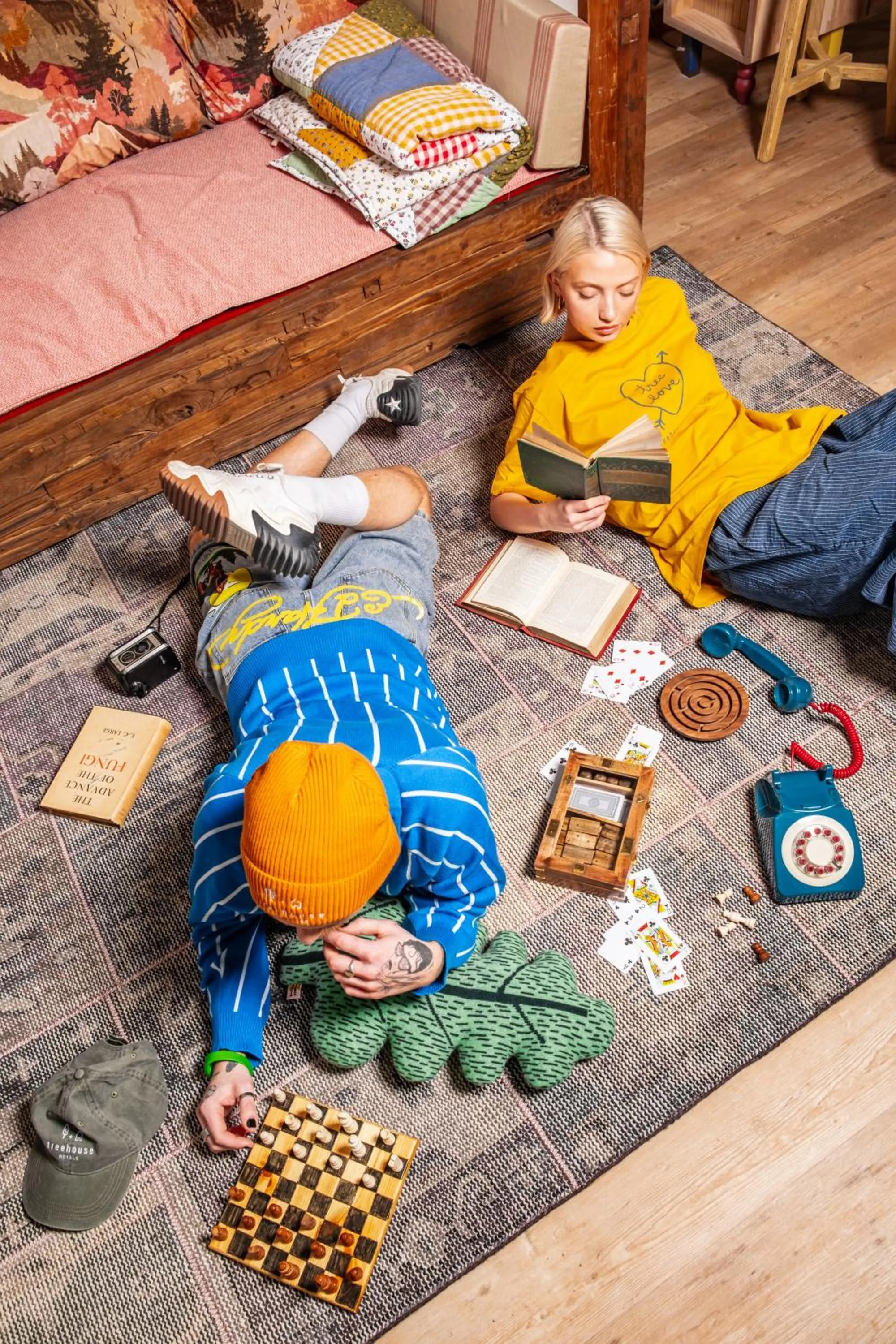 Bedroom, Bed in Treehouse Hotel Manchester