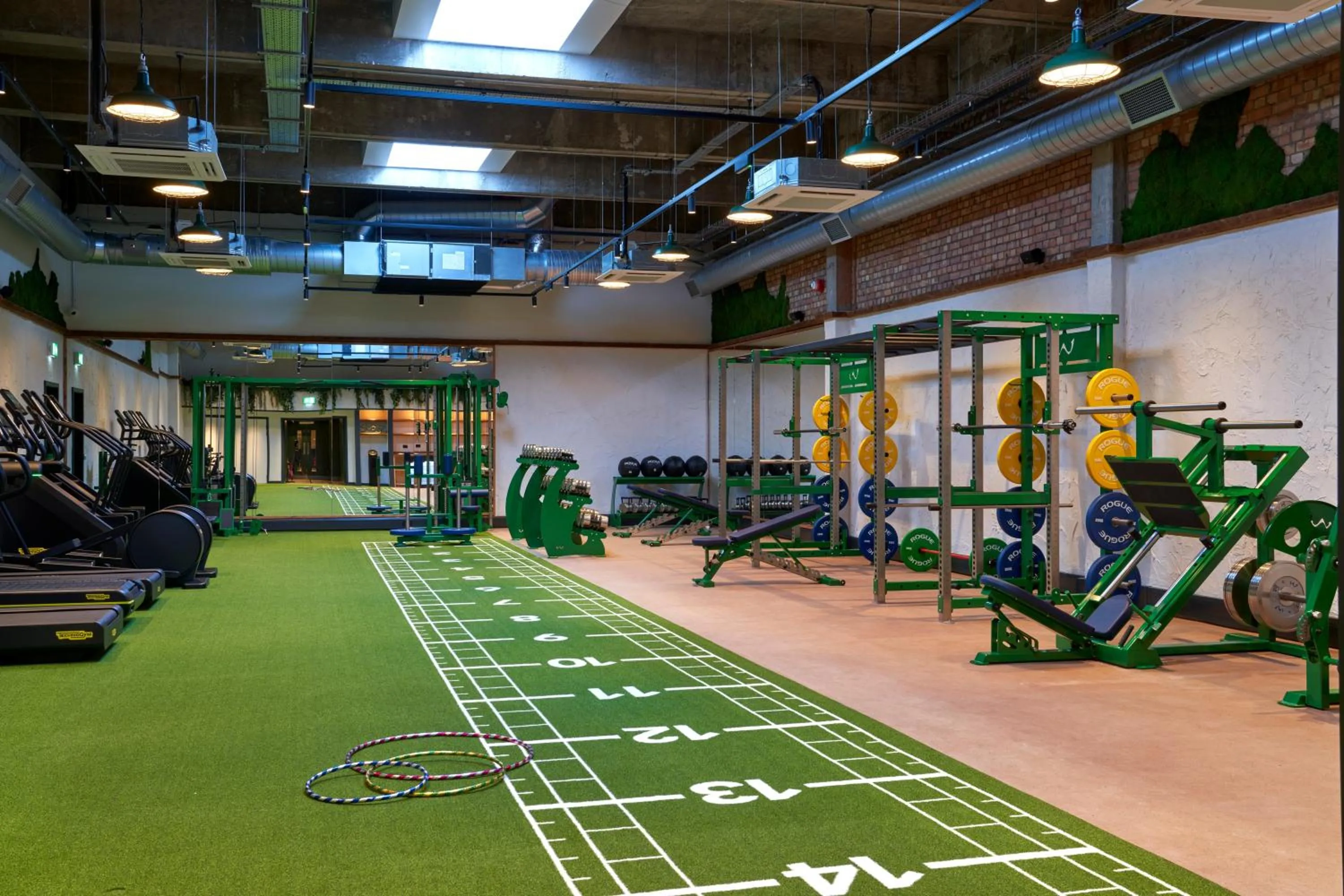 Fitness centre/facilities in Treehouse Hotel Manchester