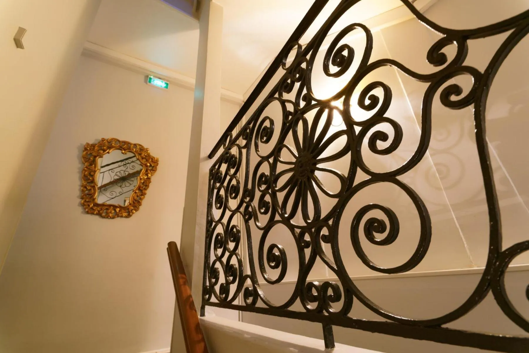 Decorative detail in Hostel20 Toulouse Wilson