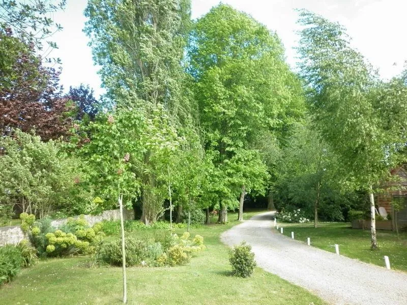Garden in Manoir de la Baronnie