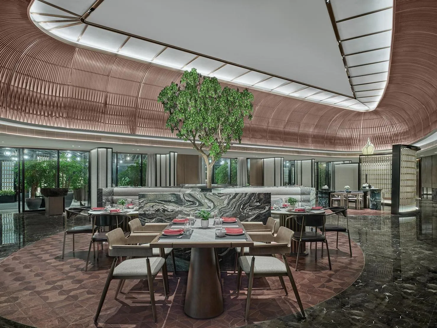 Restaurant/places to eat in InterContinental Shanghai Harbour City by IHG