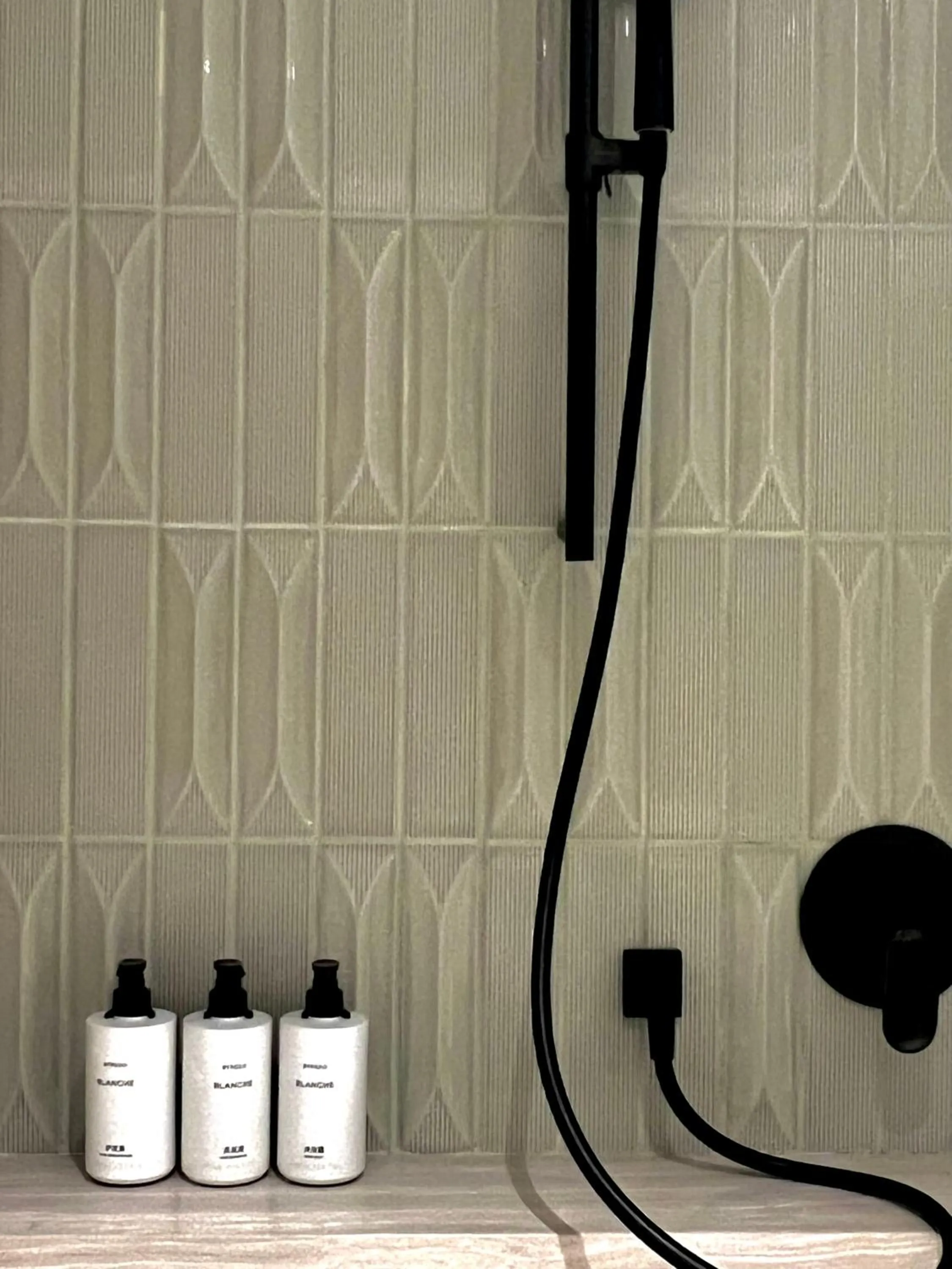 Bathroom in InterContinental Shanghai Harbour City by IHG