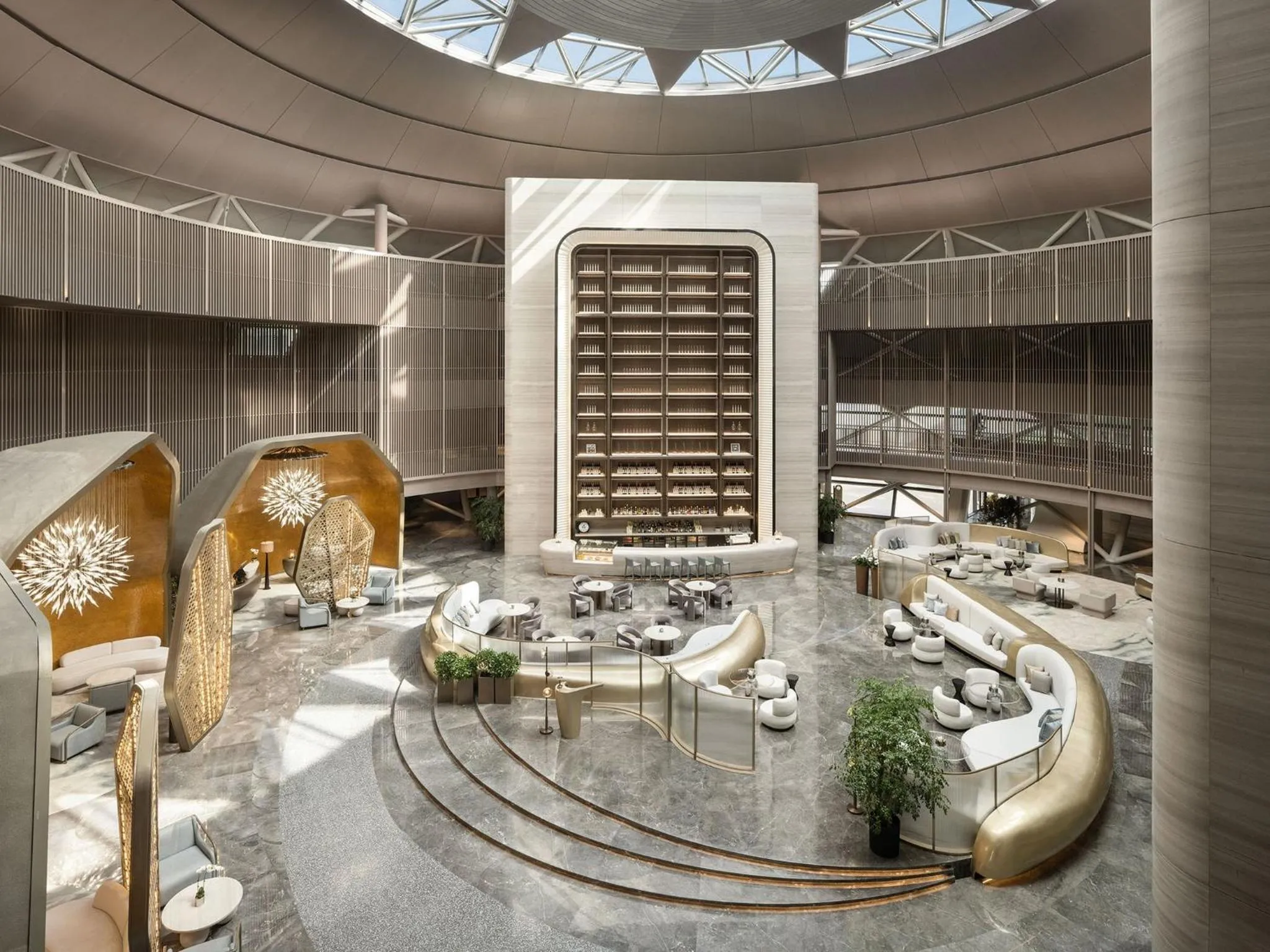 Property building in InterContinental Shanghai Harbour City by IHG