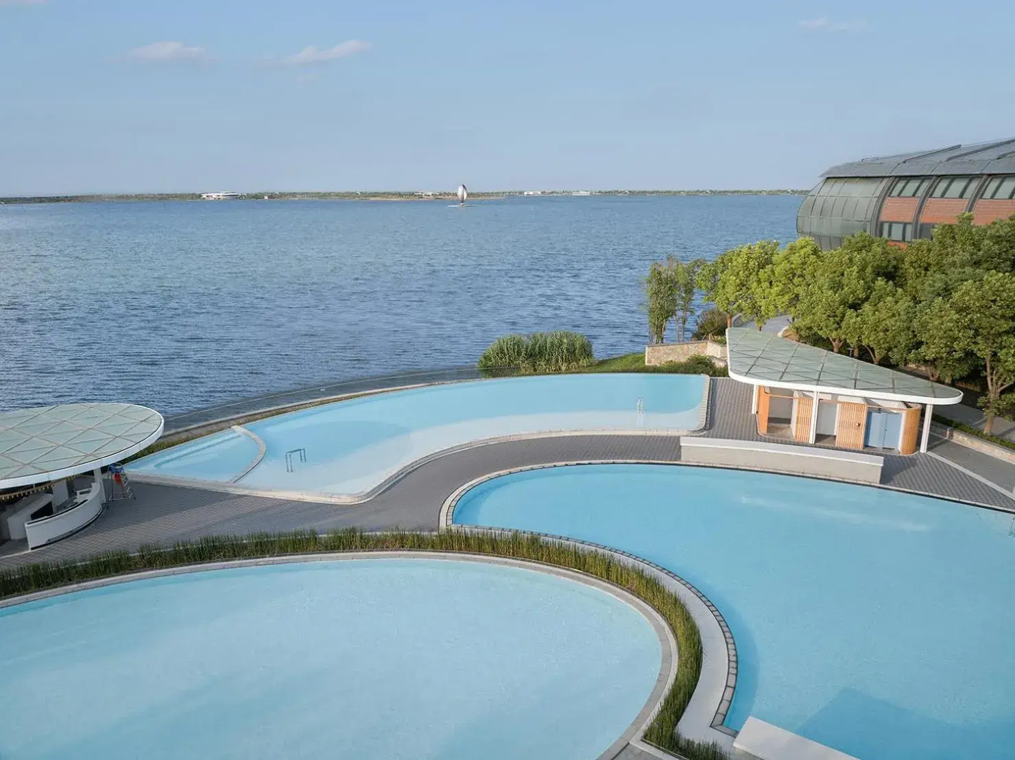 Swimming pool in InterContinental Shanghai Harbour City by IHG Swimming pool in InterContinental Shanghai Harbour City by IHG