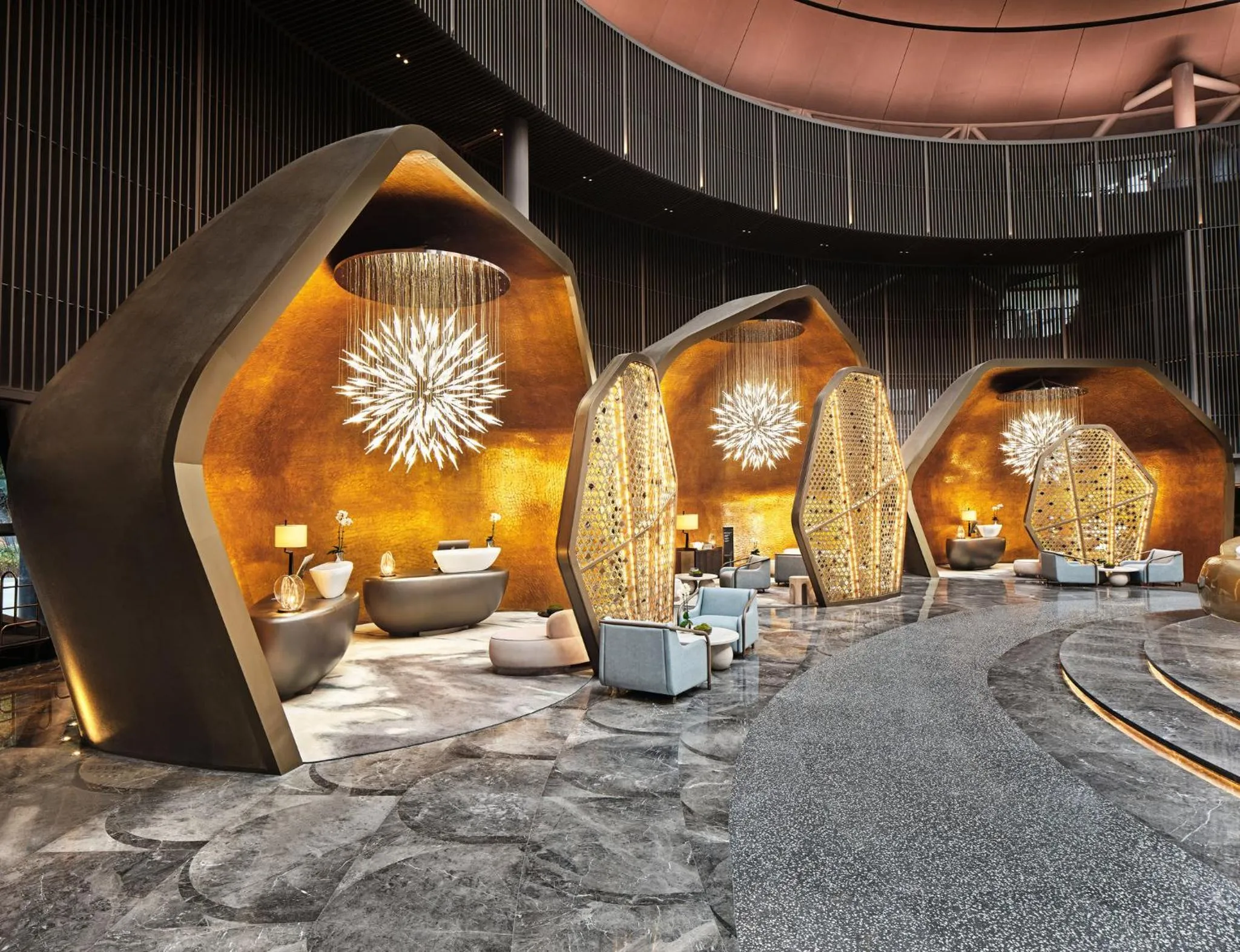 Property building in InterContinental Shanghai Harbour City by IHG