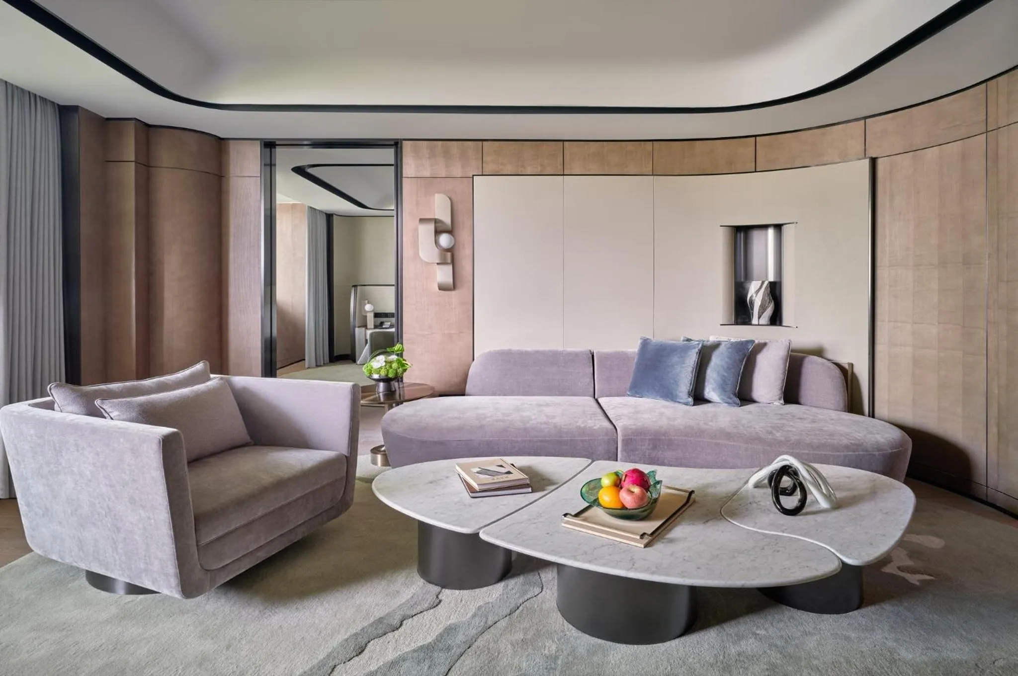 Photo of the whole room in InterContinental Shanghai Harbour City by IHG