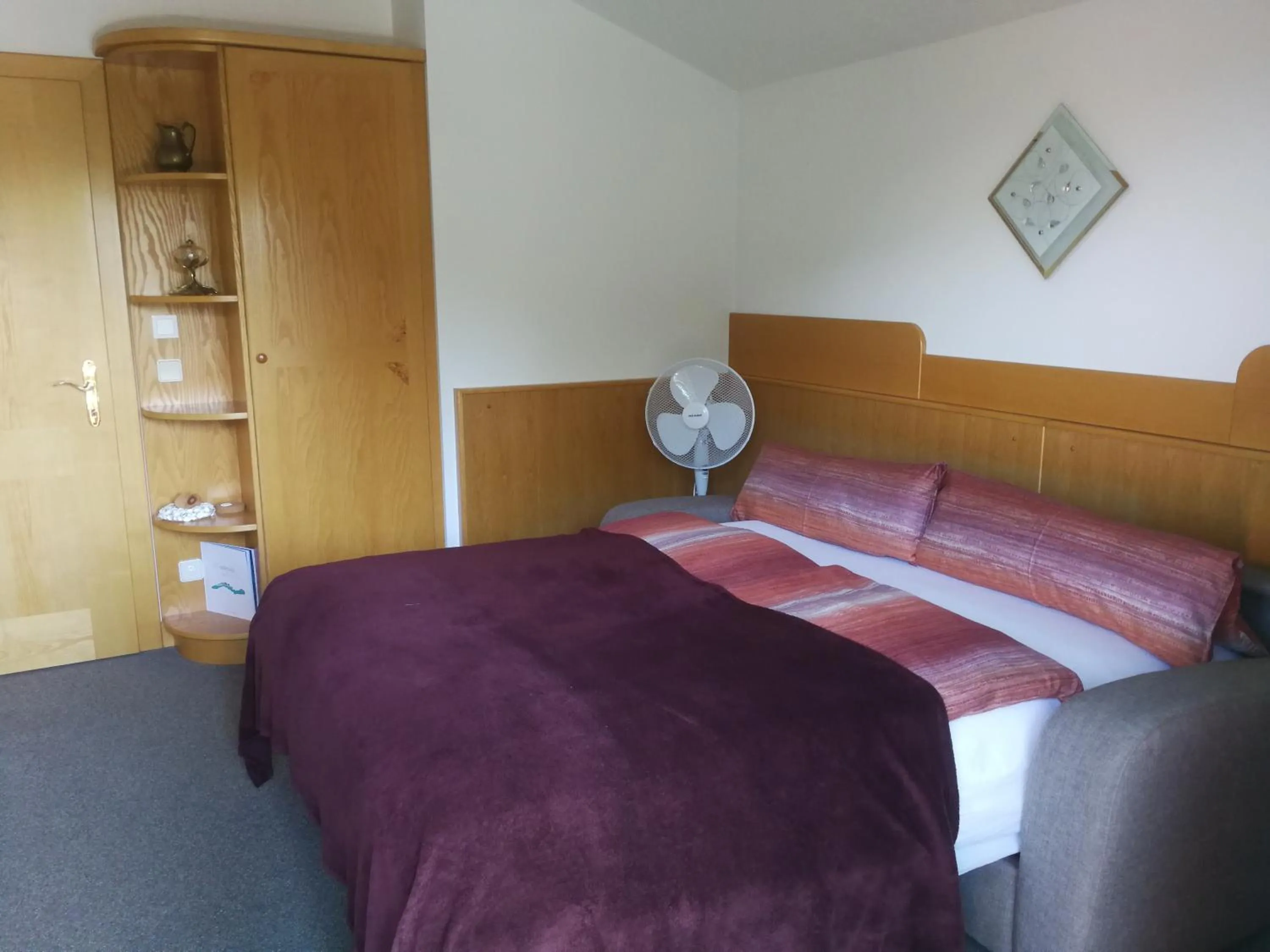 Bed in Ferienwohnungen Oranhof
