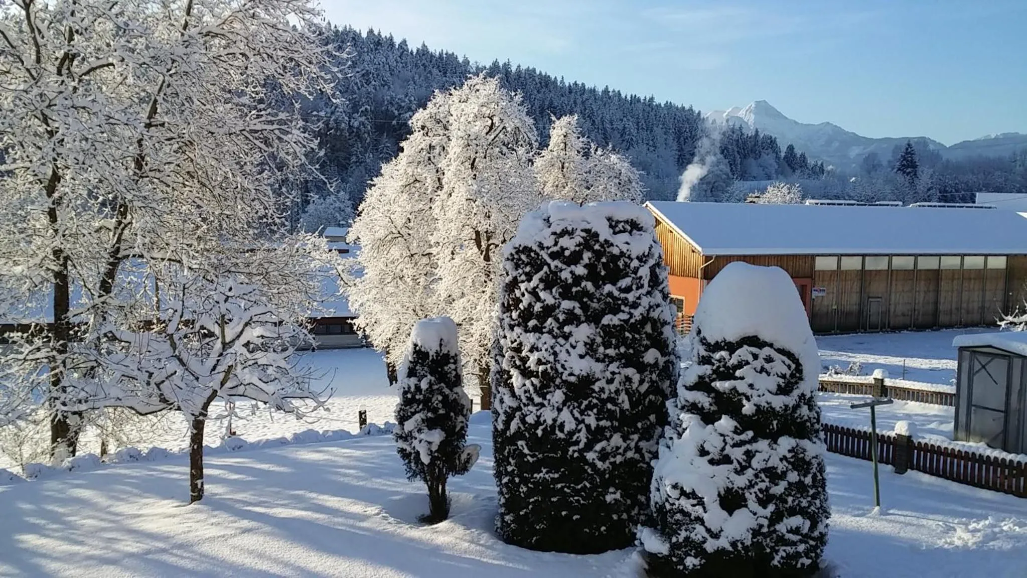 Winter in Ferienwohnungen Oranhof