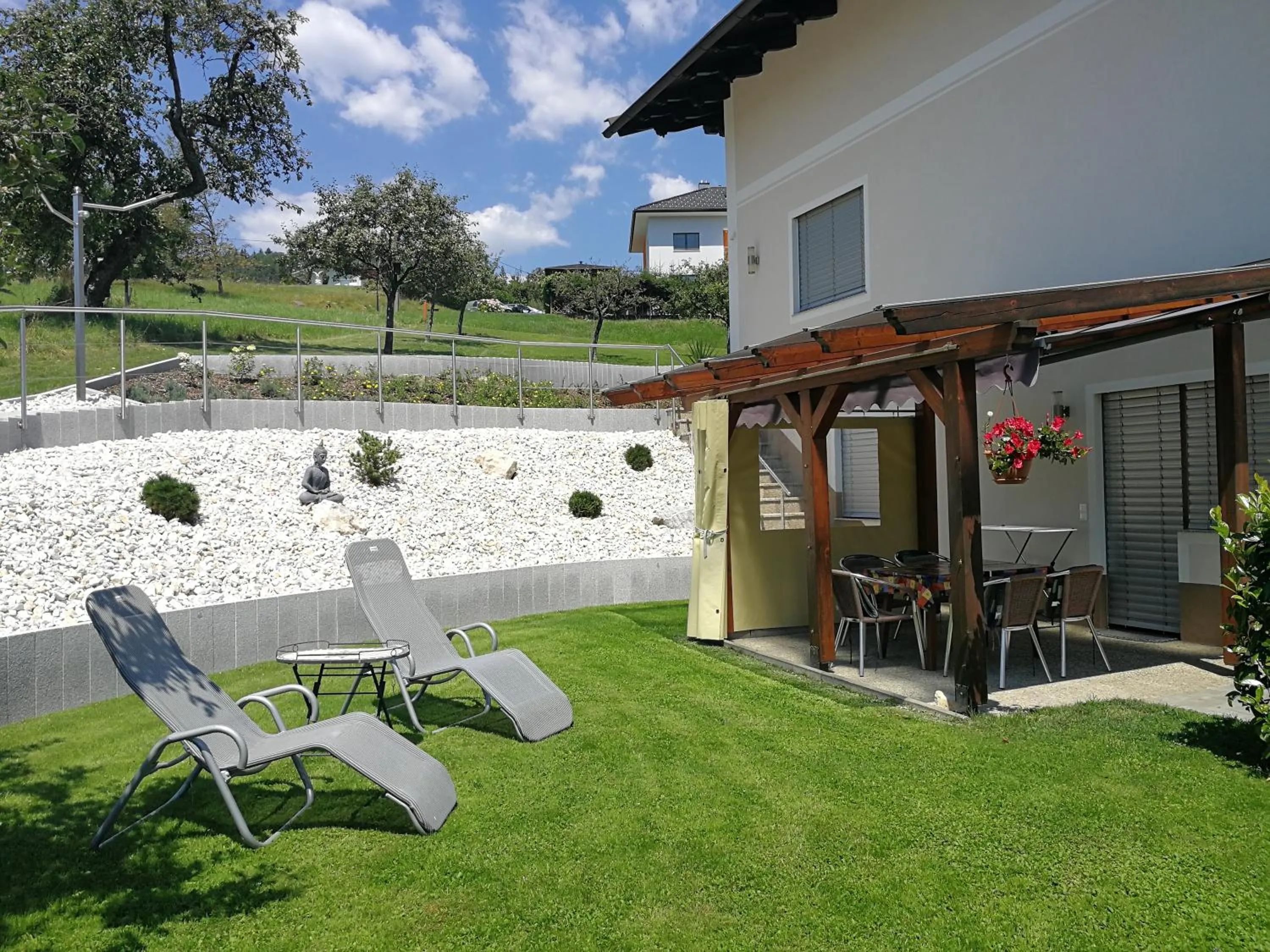 Balcony/Terrace in Ferienwohnungen Oranhof