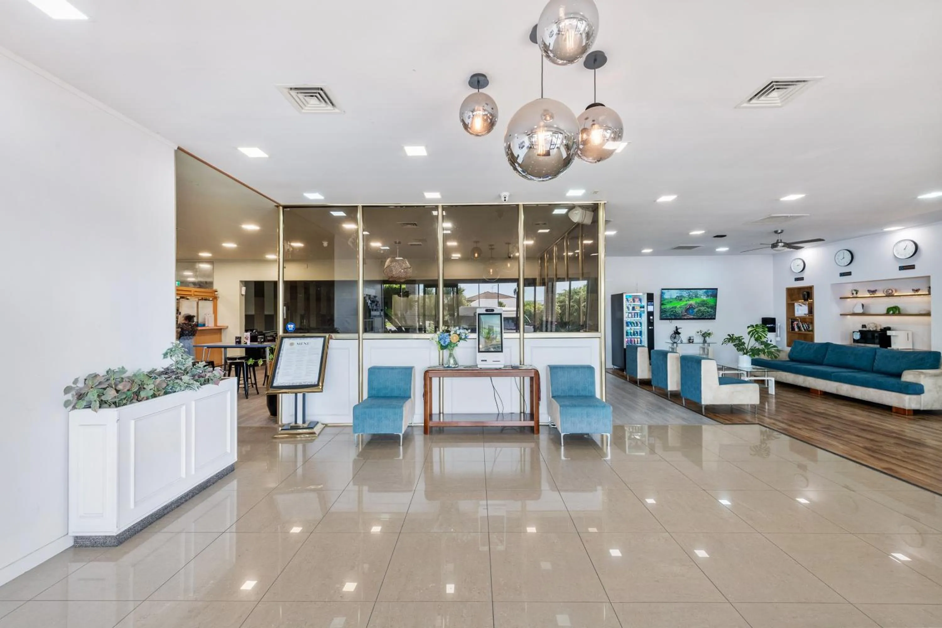 Lobby or reception in Auckland Airport Easy Hotel