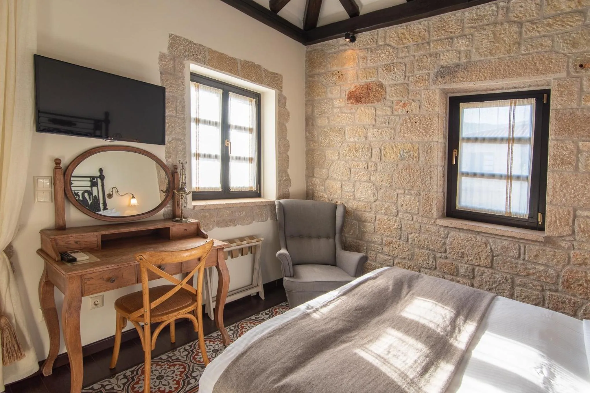 Bedroom in Polismata - Private Residences