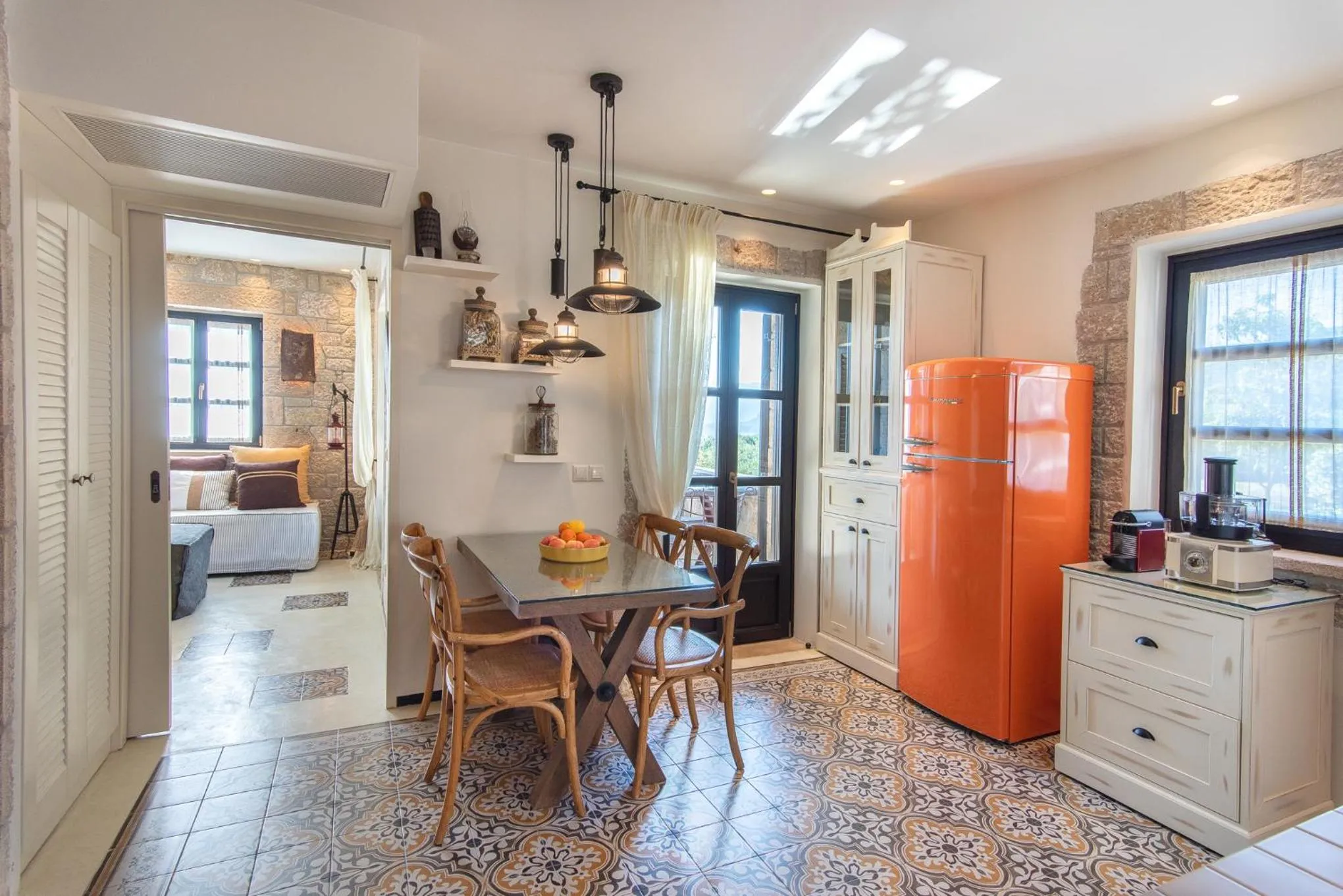 kitchen in Polismata - Private Residences
