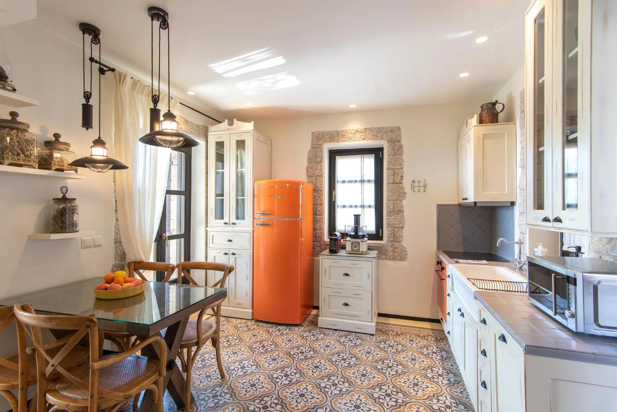 kitchen in Polismata - Private Residences