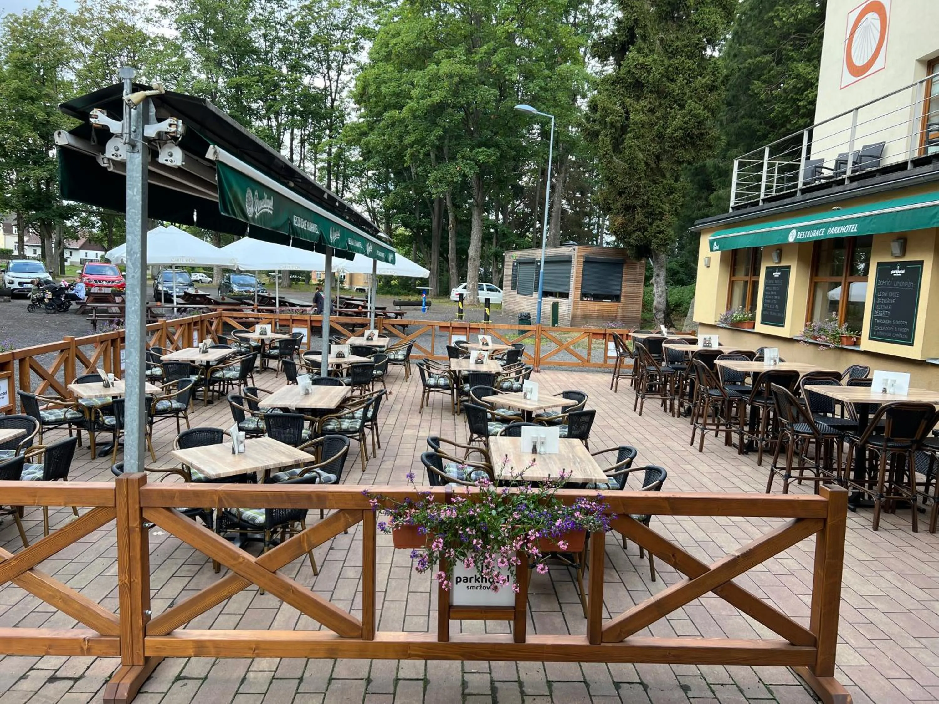 Property building in Parkhotel Smržovka