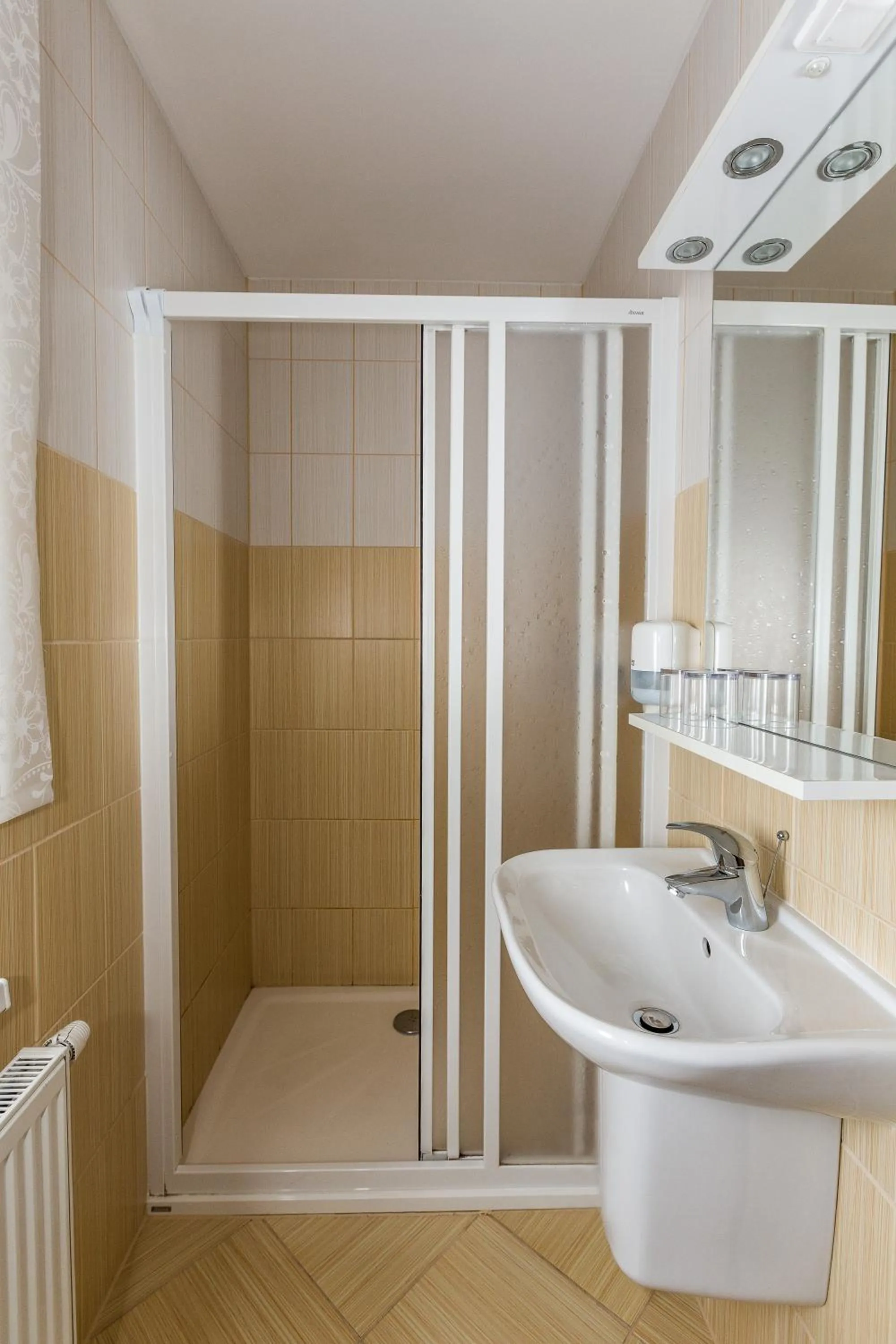 Bathroom in Parkhotel Smržovka