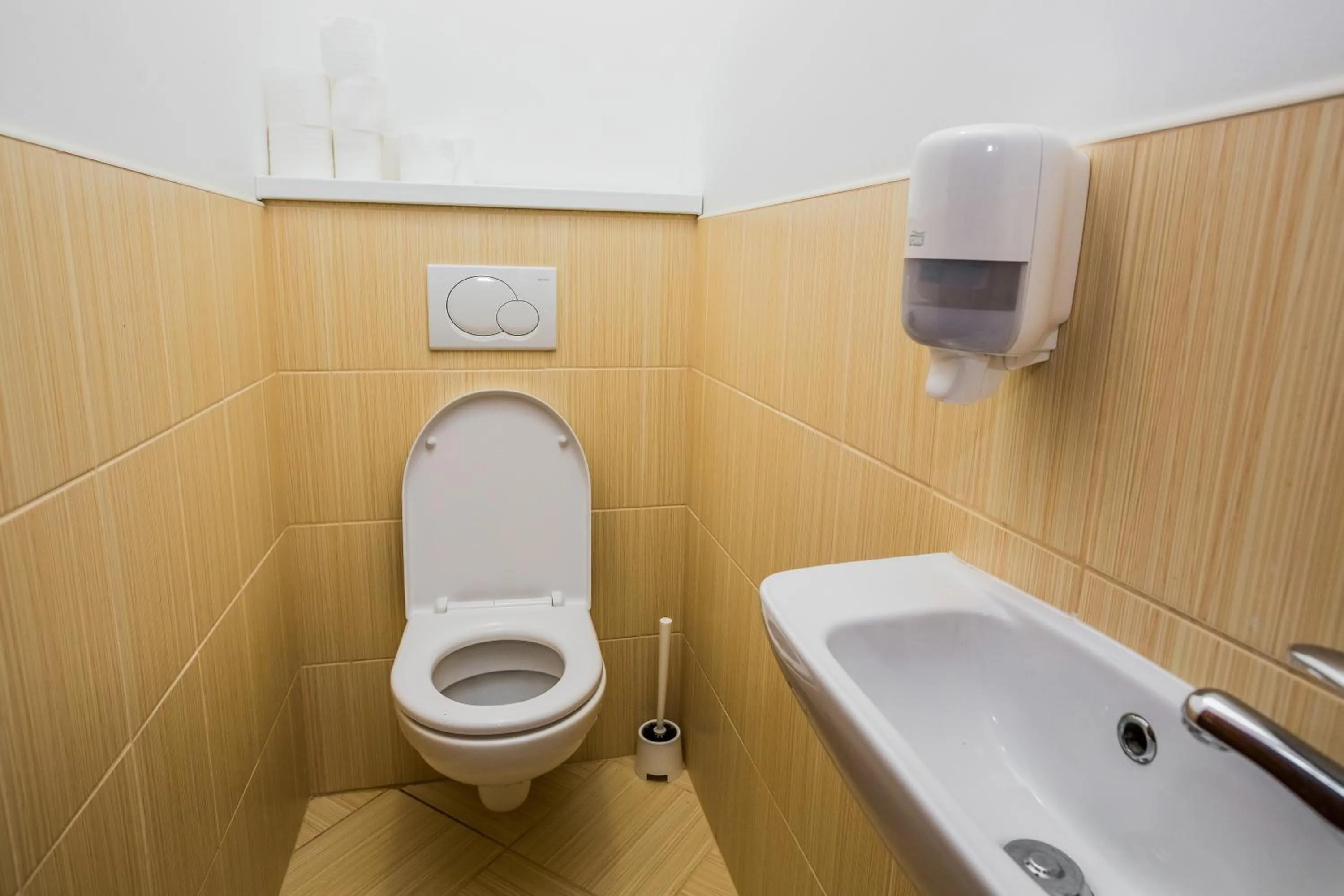 Bathroom in Parkhotel Smržovka