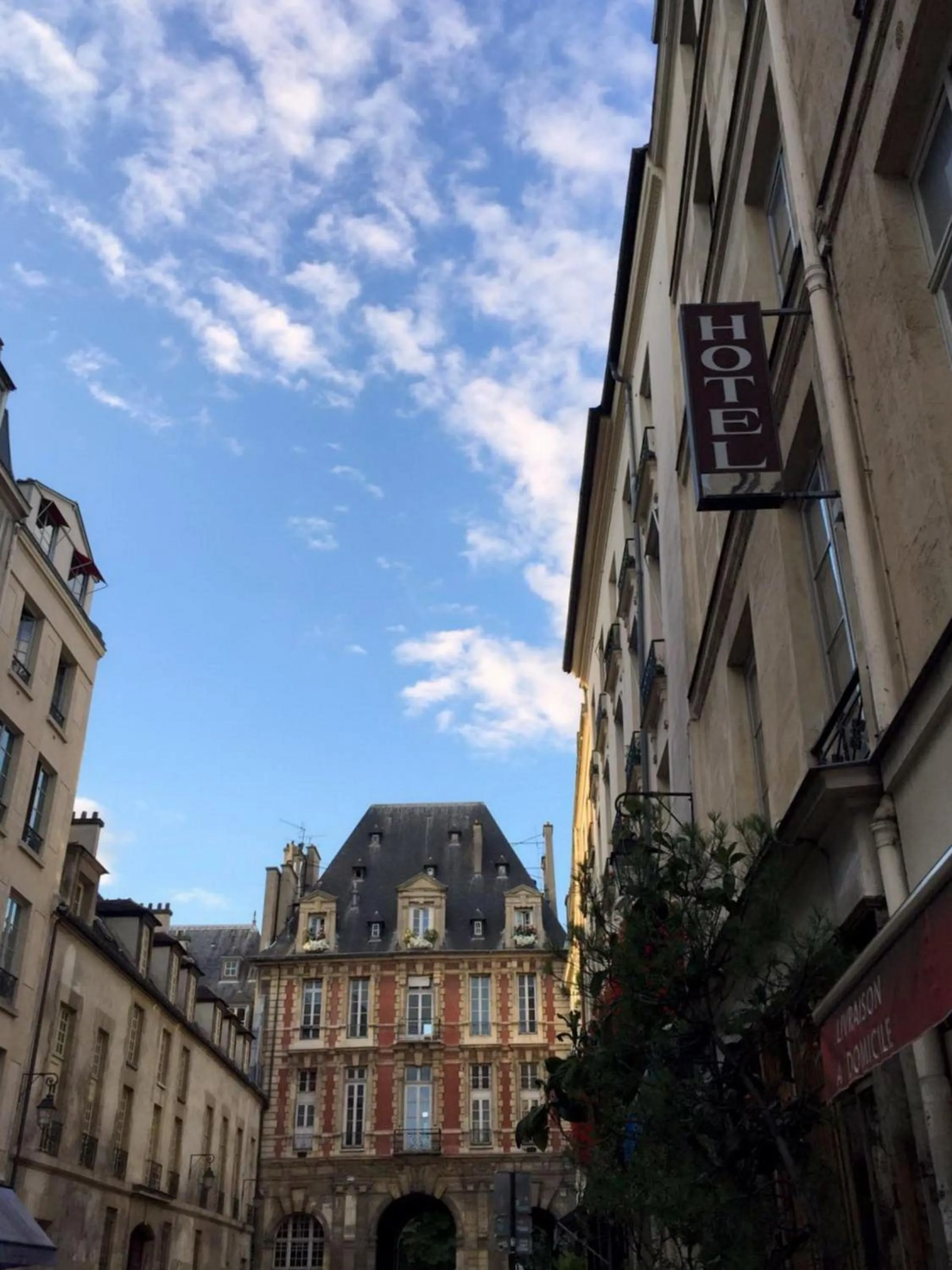 On site in Boutique Hotel de la Place des Vosges