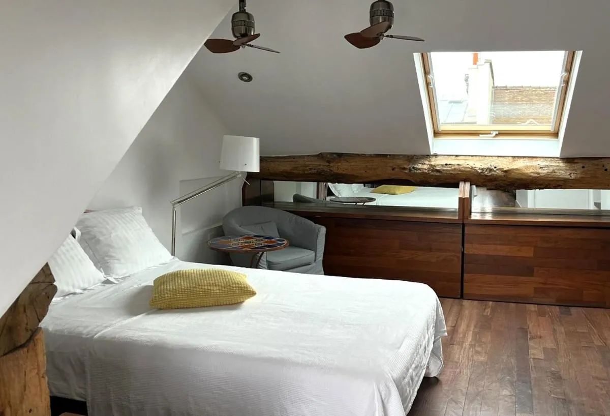 Bedroom, Bed in Boutique Hotel de la Place des Vosges