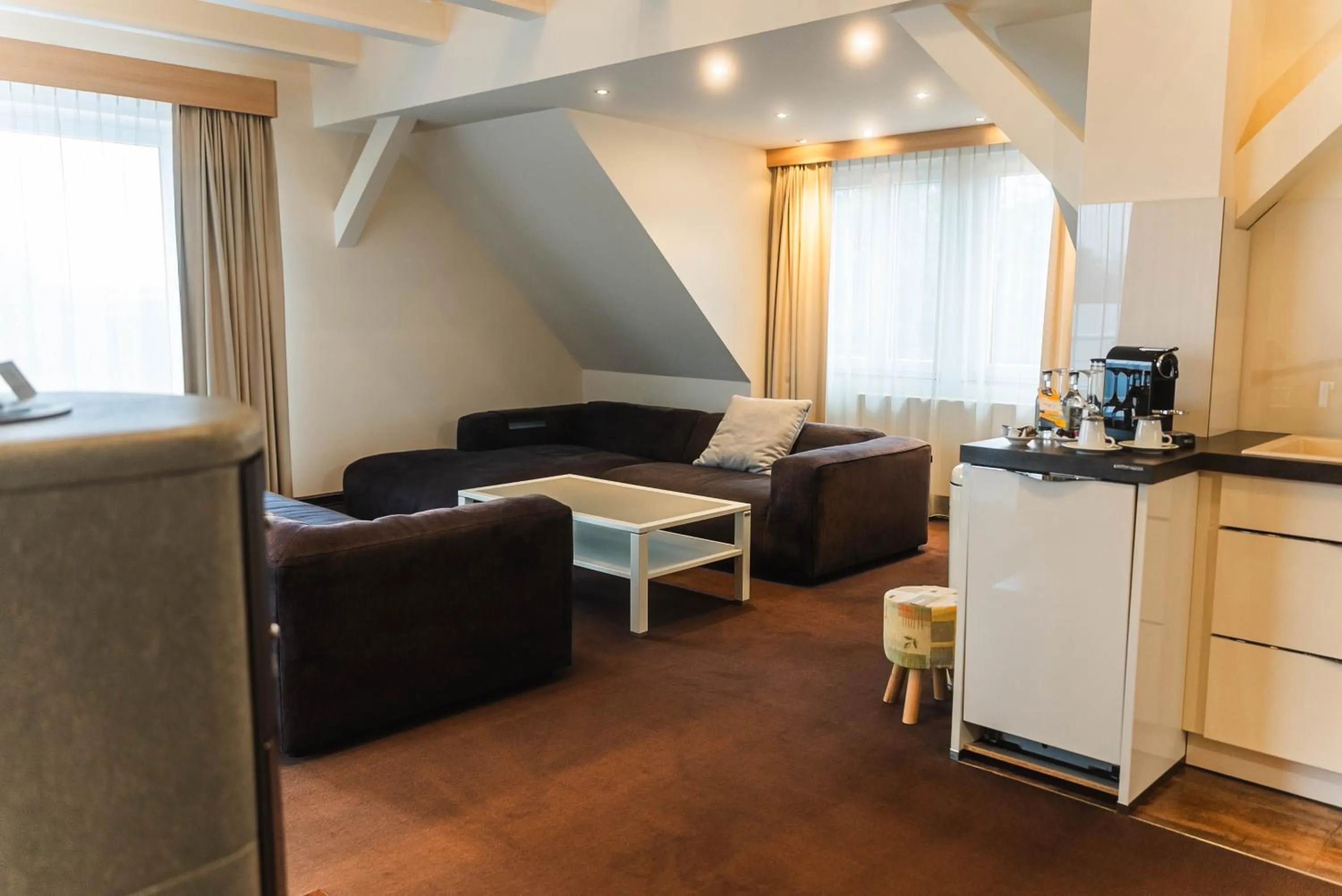 Kitchen or kitchenette in Hotel Villa Will