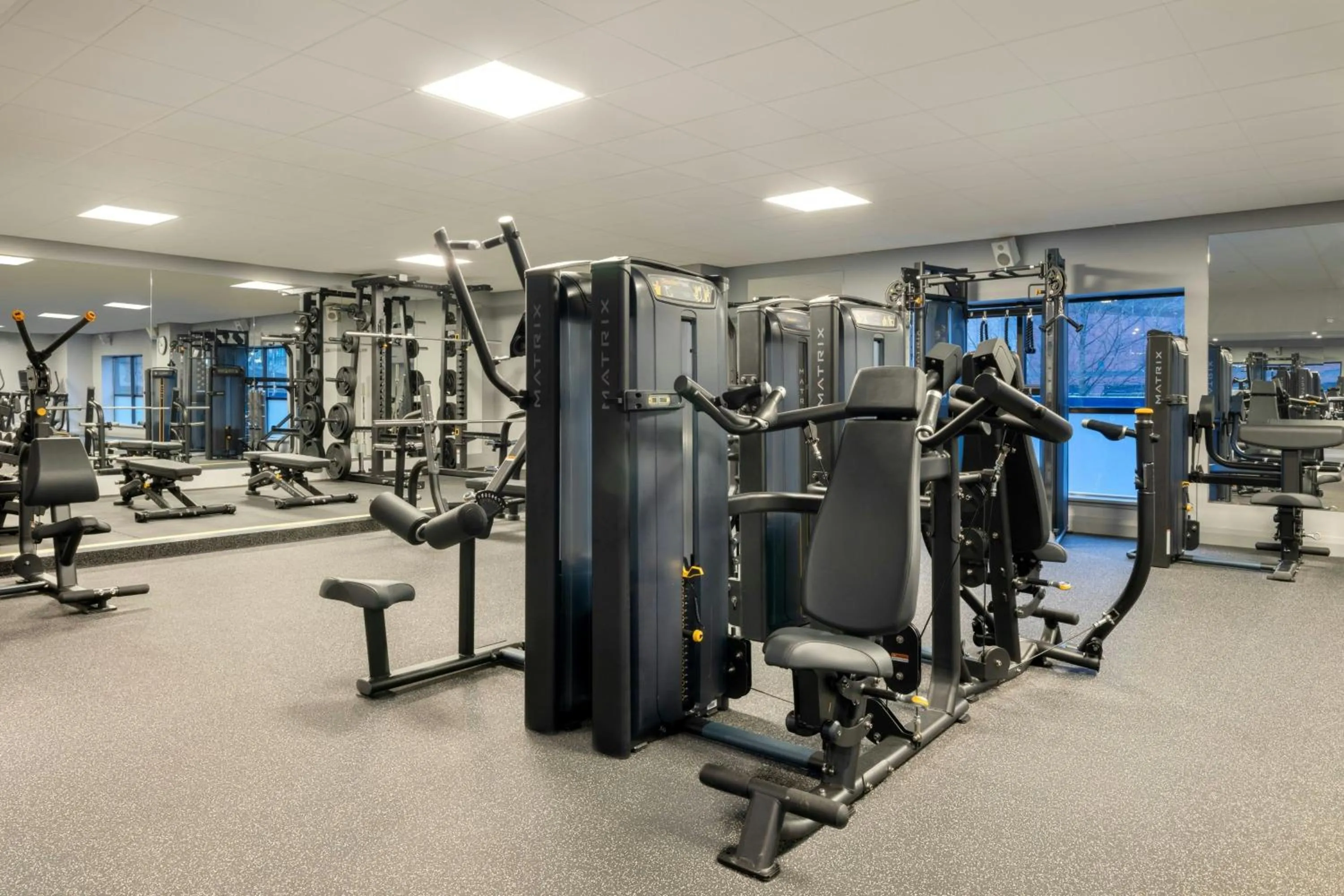 Fitness centre/facilities in Glasgow Marriott Hotel