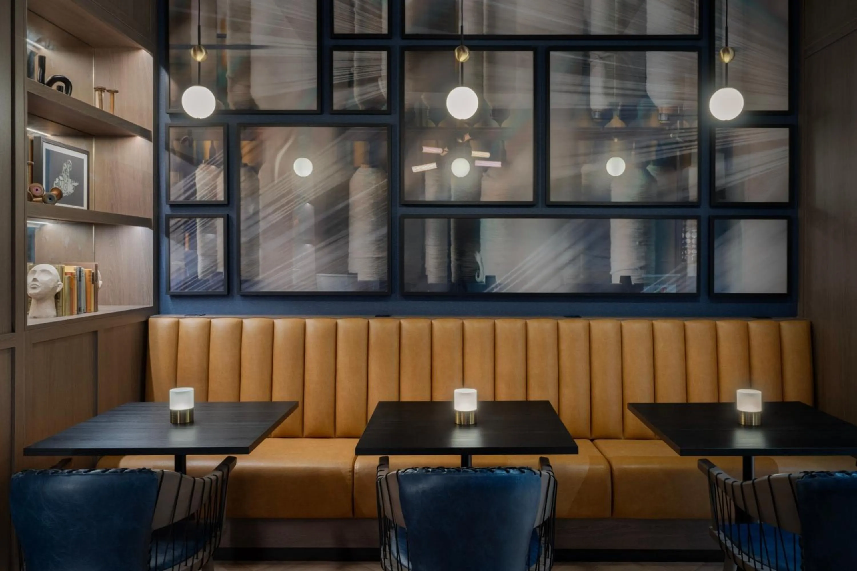 Lounge or bar in Glasgow Marriott Hotel