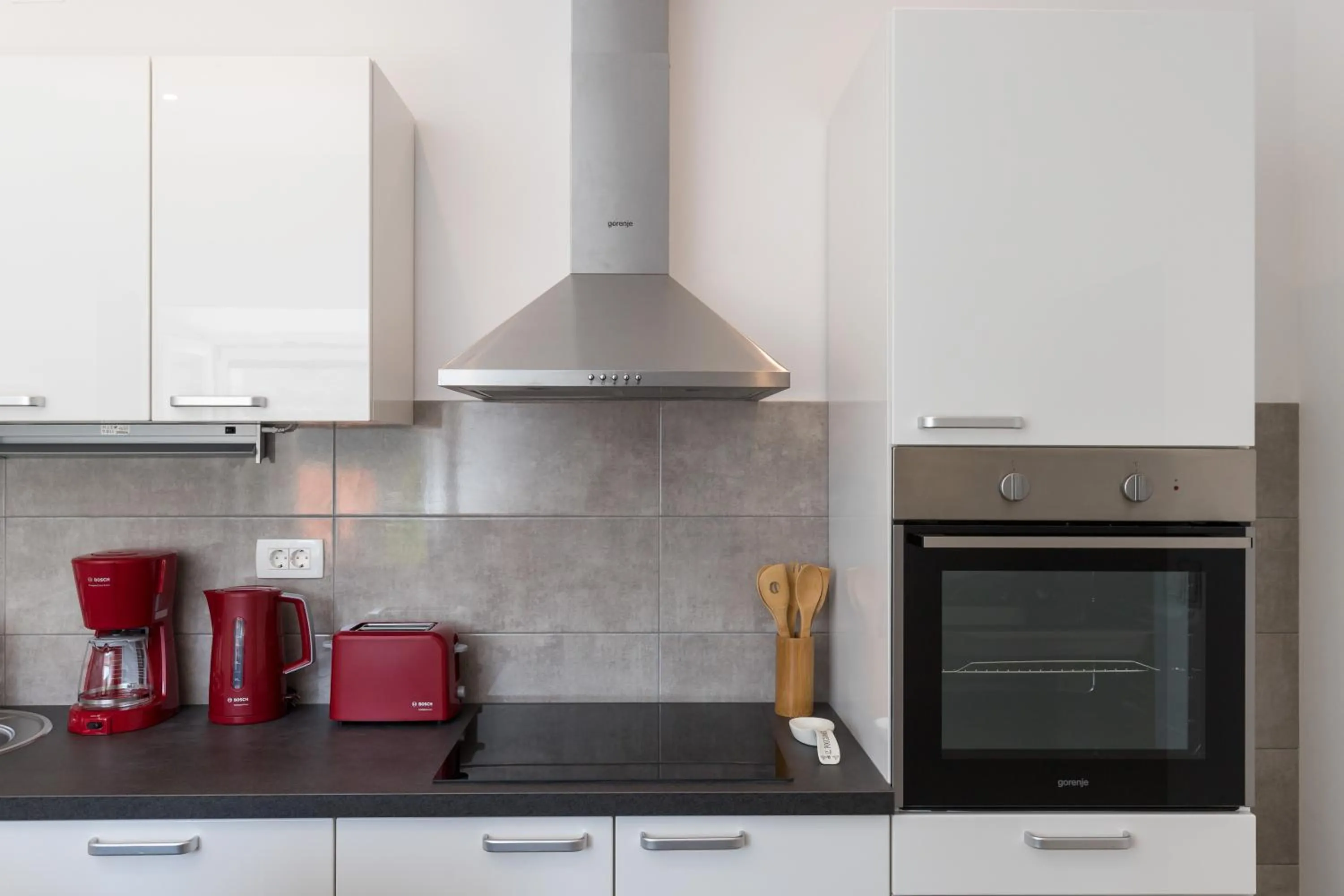 Kitchen or kitchenette in Holiday Home Monika