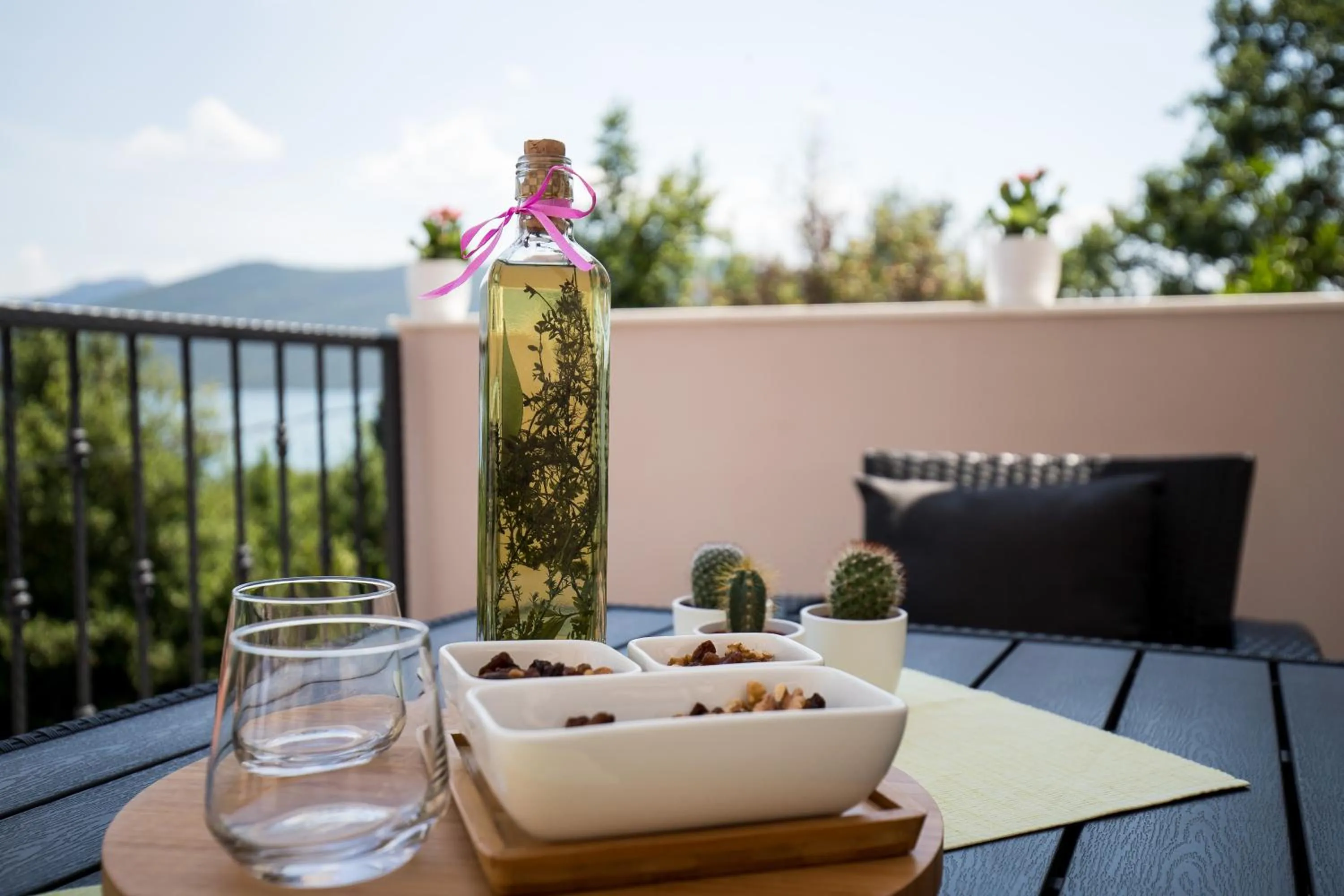 Balcony/Terrace in Holiday Home Monika