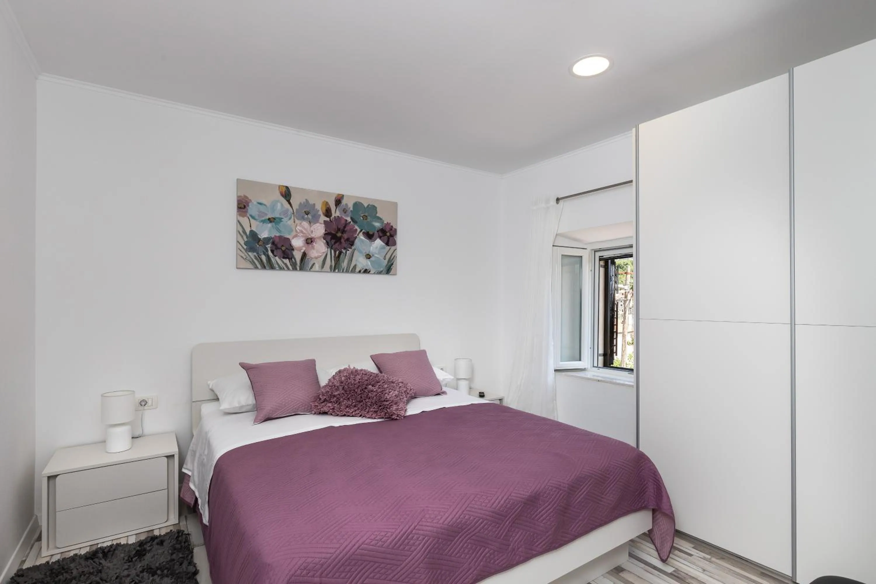 Bedroom, Bed in Holiday Home Monika