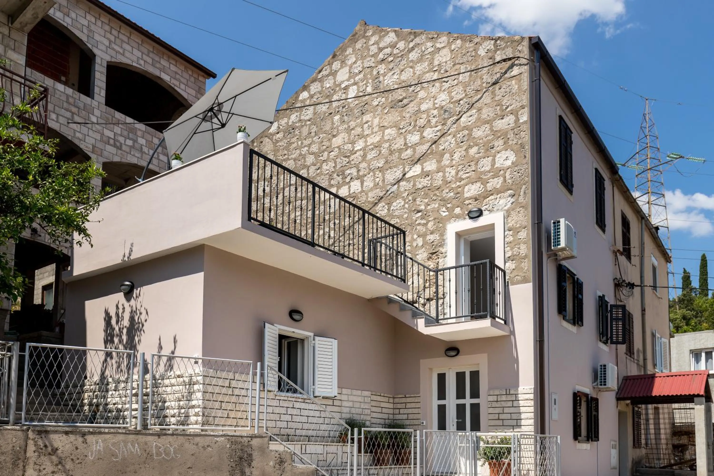 Facade/entrance in Holiday Home Monika